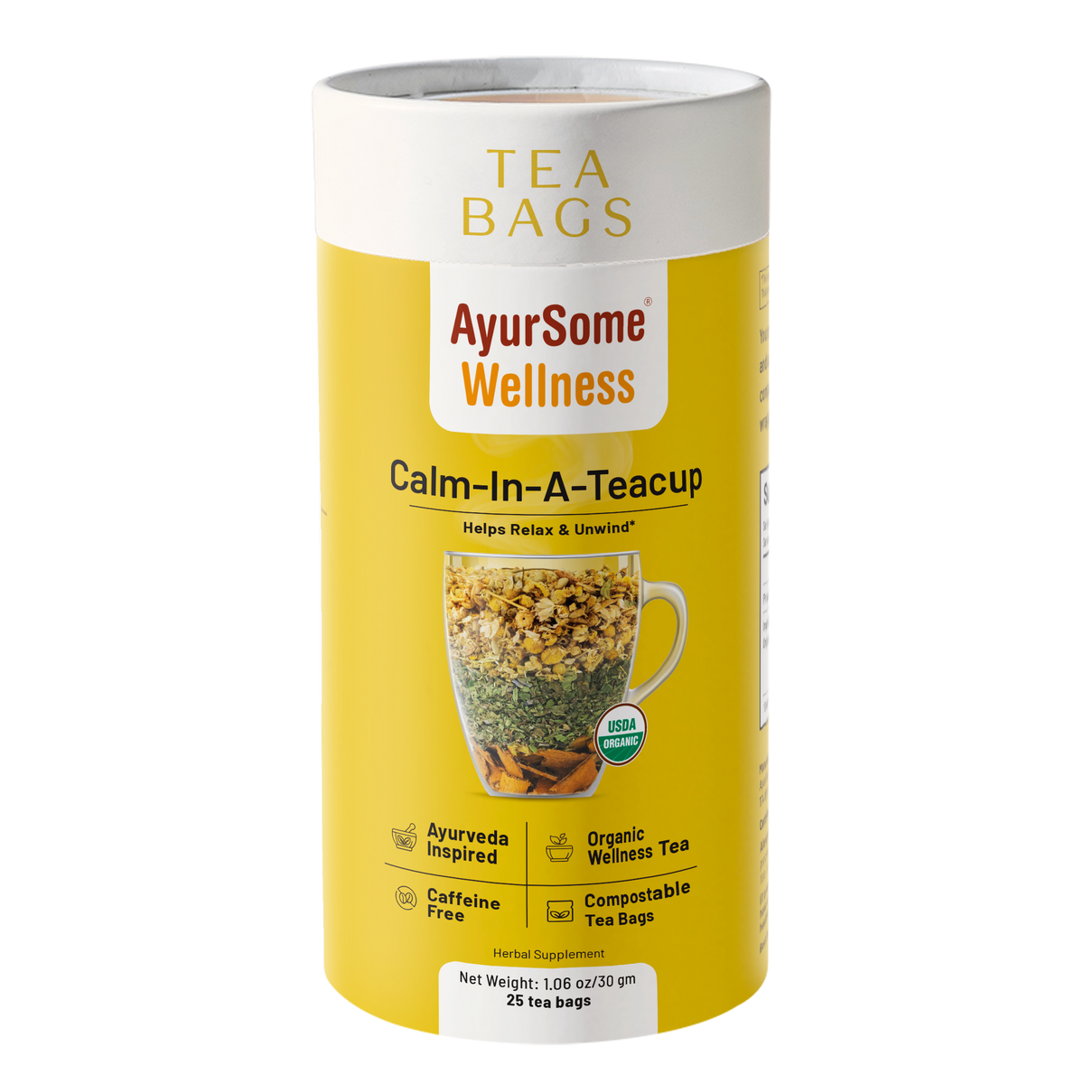 Calm-In-A-Teacup | Organic Chamomile Tea blend