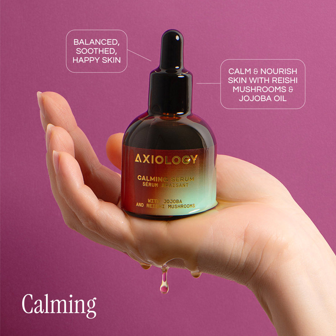 Axiology Calming Serum - Soothing Face Serum with Reishi Mushroom