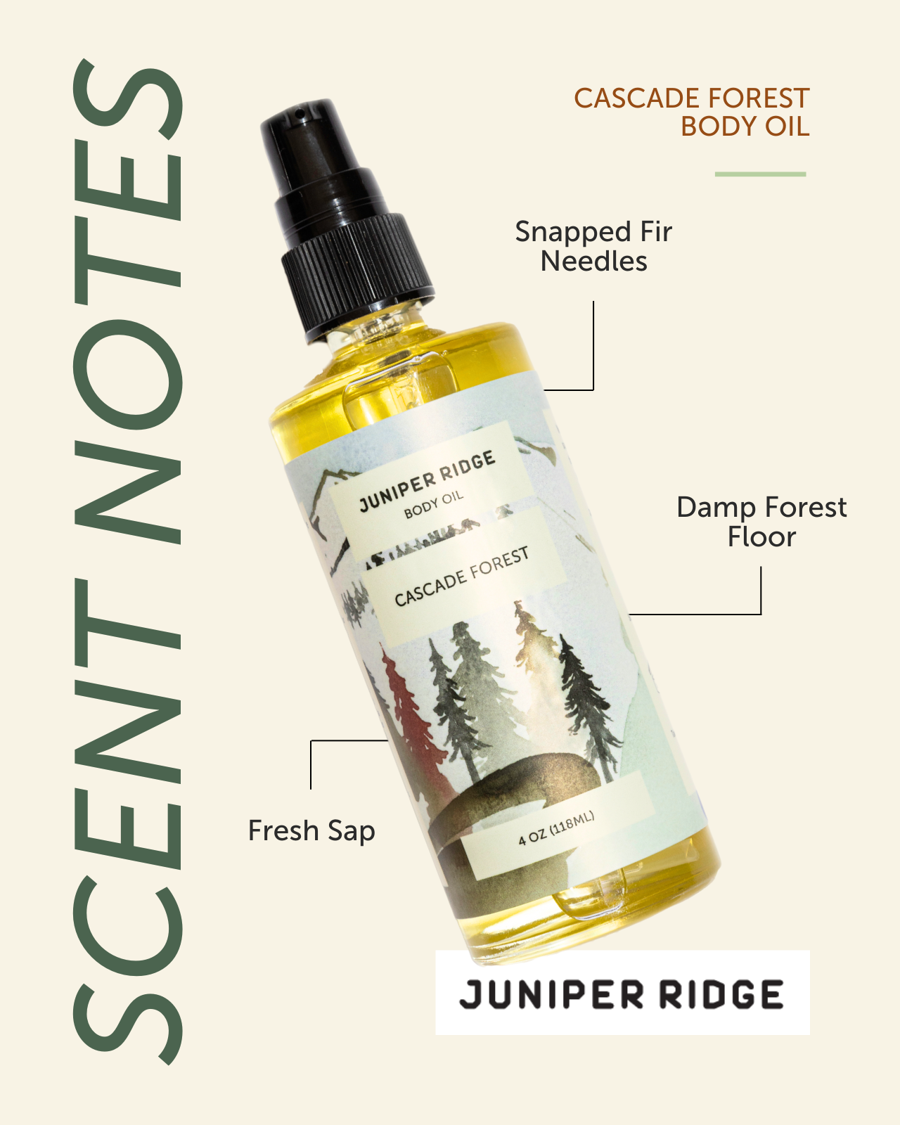 Cascade Forest Body Oil