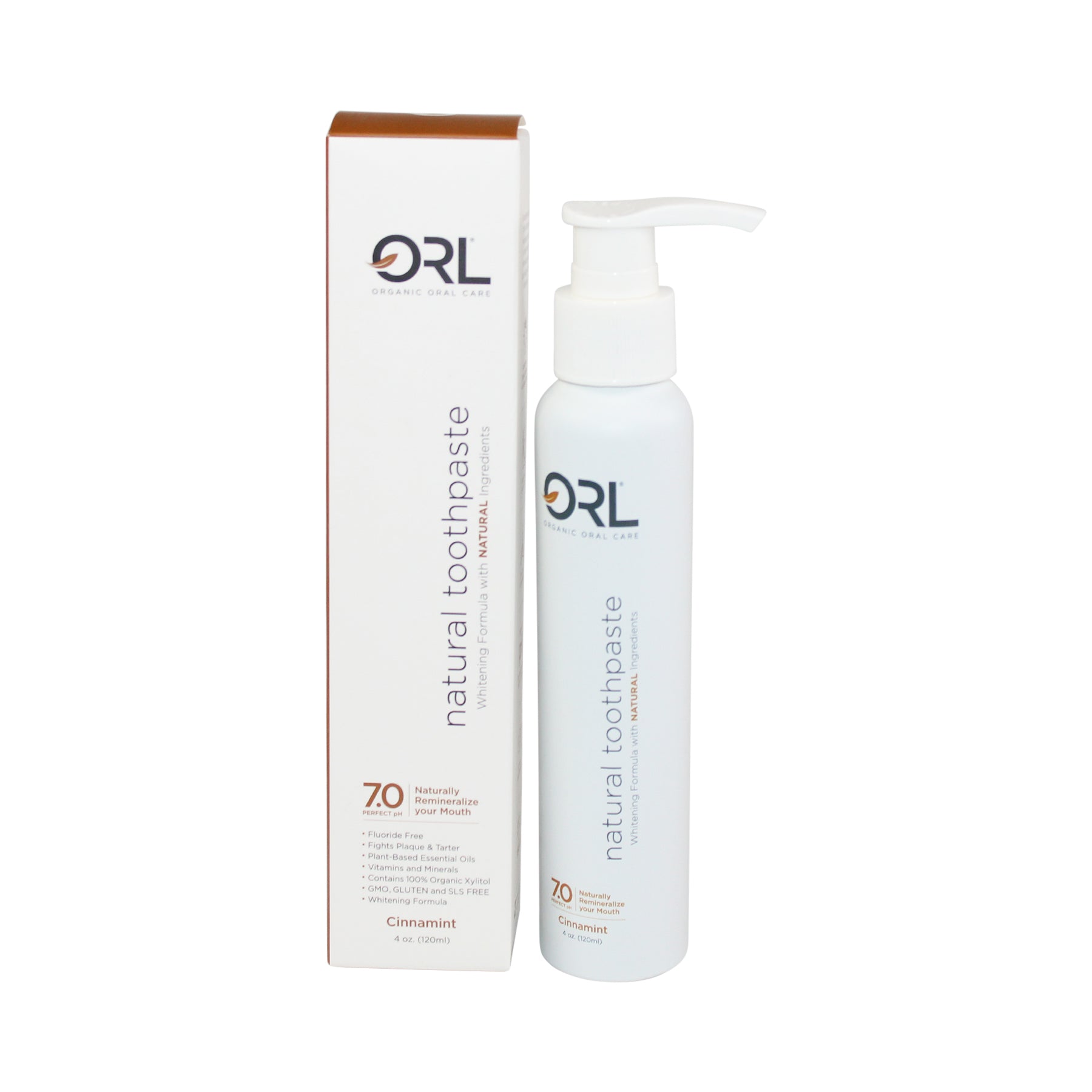ORL Natural Fluoride-Free Toothpaste with Hydroxyapatite