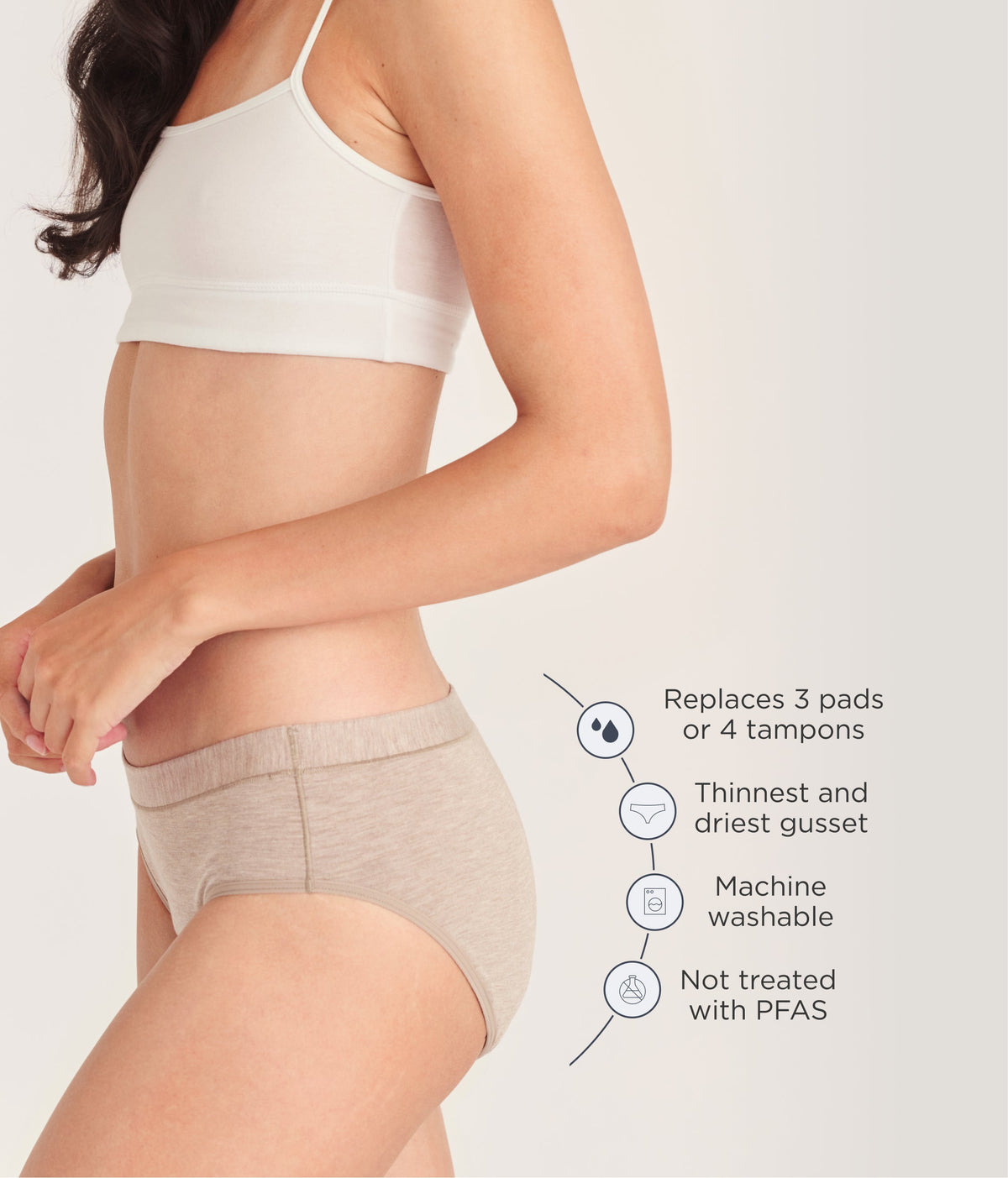 Leakproof Period Comfort Brief