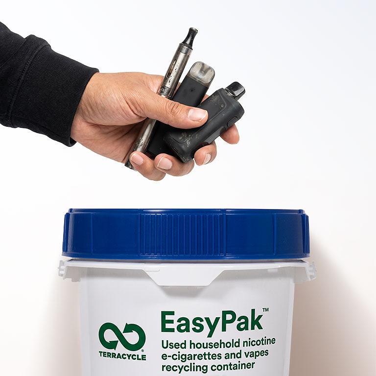 EASYPAK™  Nicotine Vape Collection Bucket - 1.25 Gallon