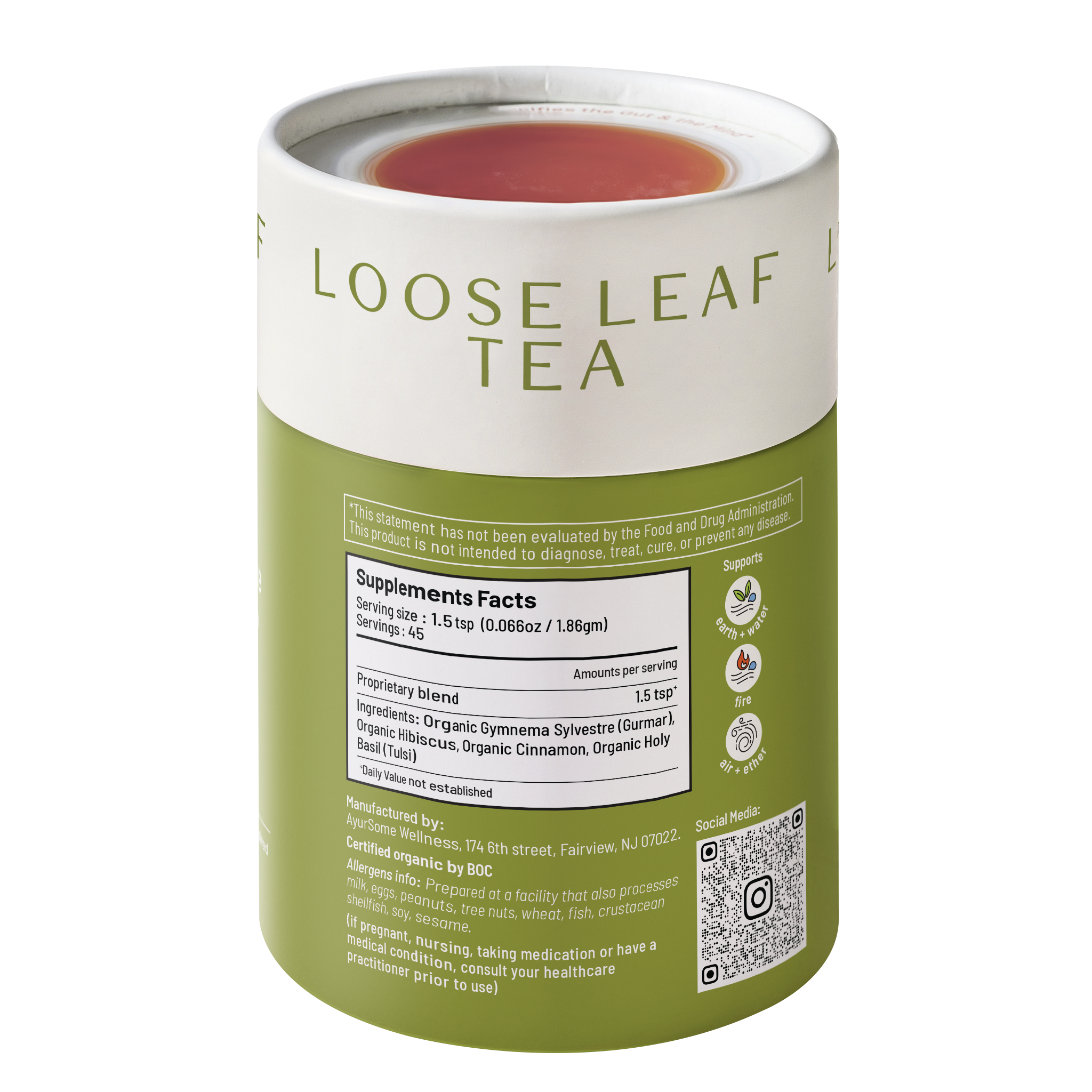 Control Sugar Delete | Organic Gymnema Tea Blend