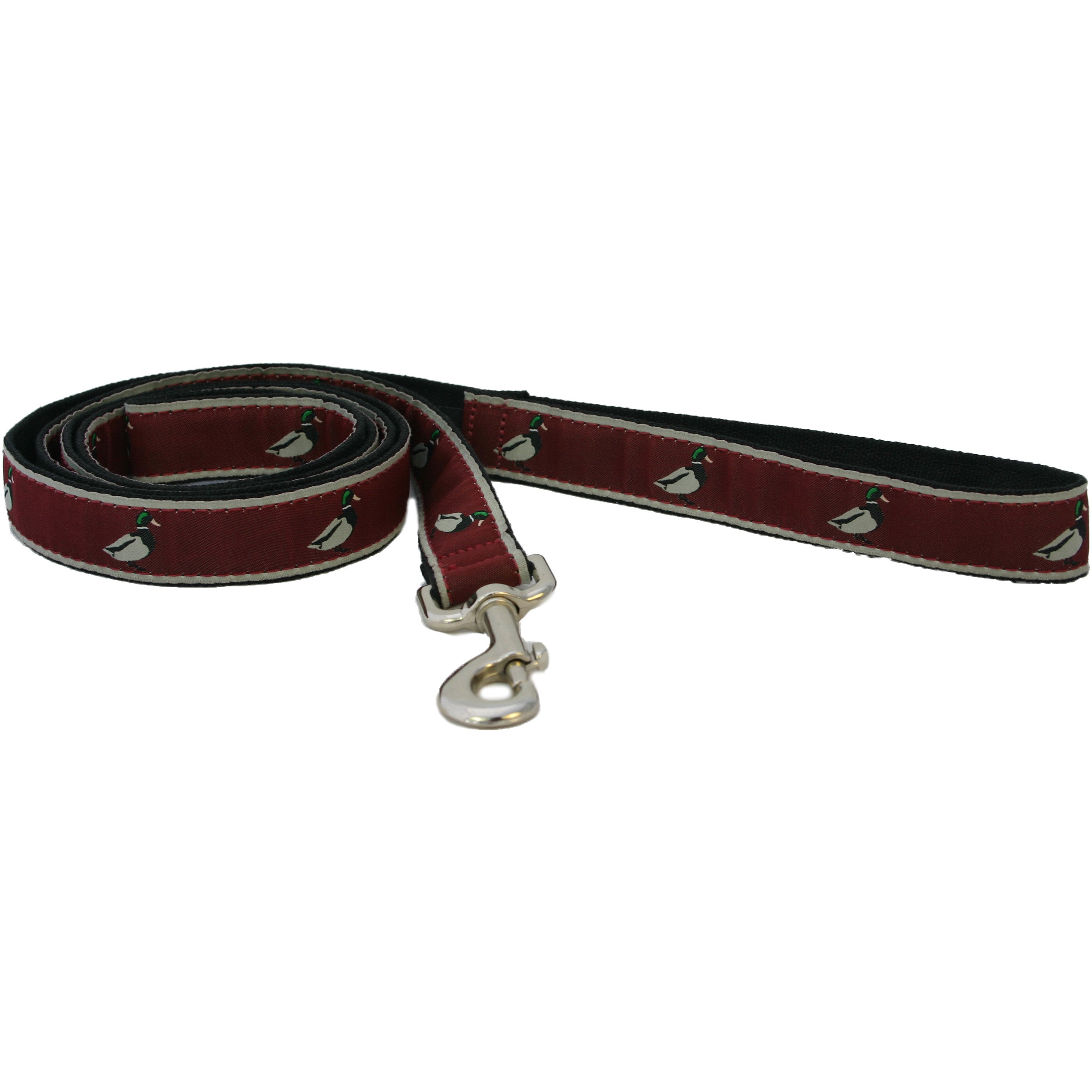 Hemp Dog Leash 6' Crimson Mallard