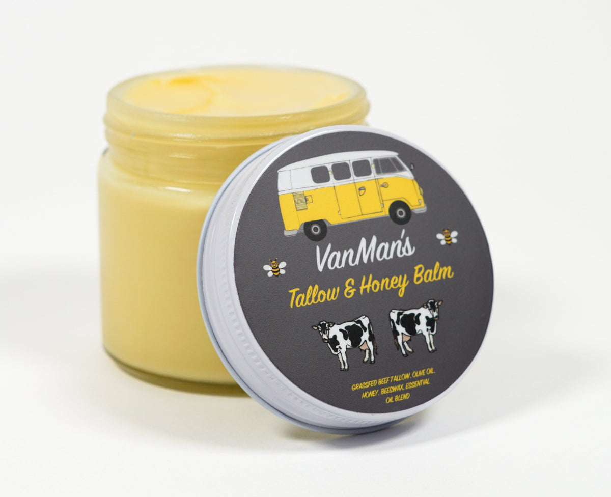 Jumbo Tallow & Honey Balm - 6 oz