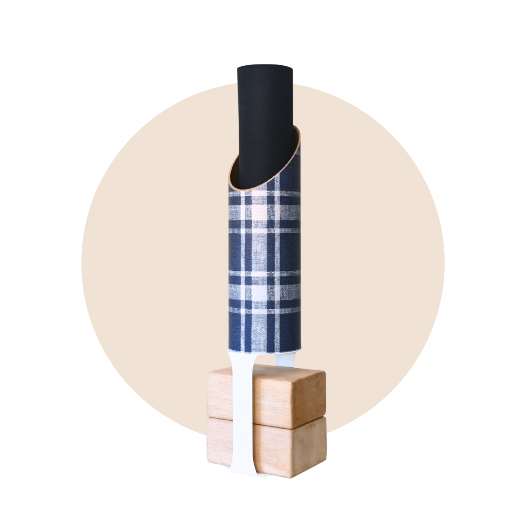 Yoga Storage Tube | Dad Plaid