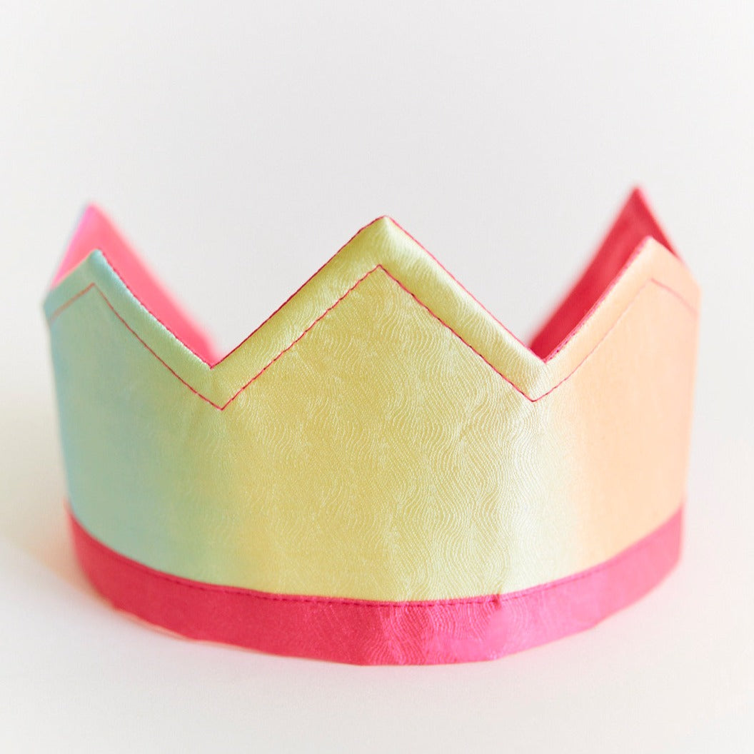 Rainbow Silk Crown