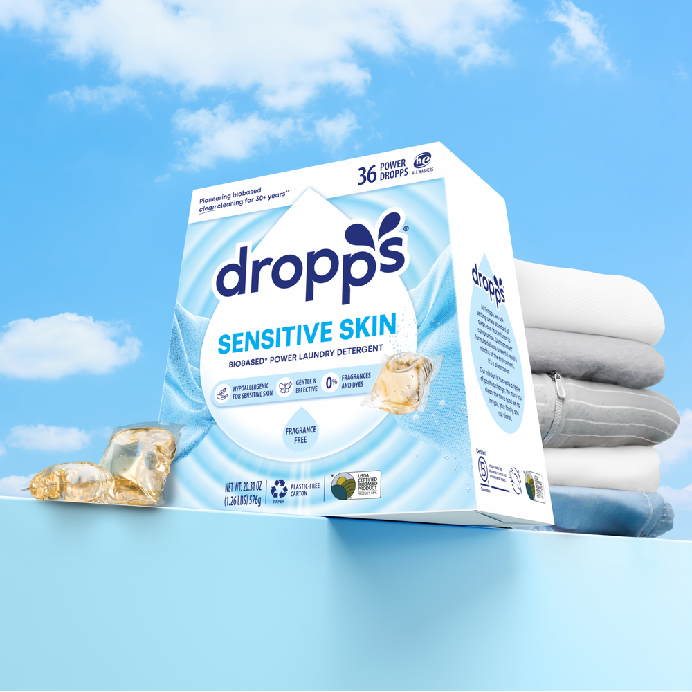Dropps Sensitive Skin and Baby Laundry Detergent Pods | EarthHero