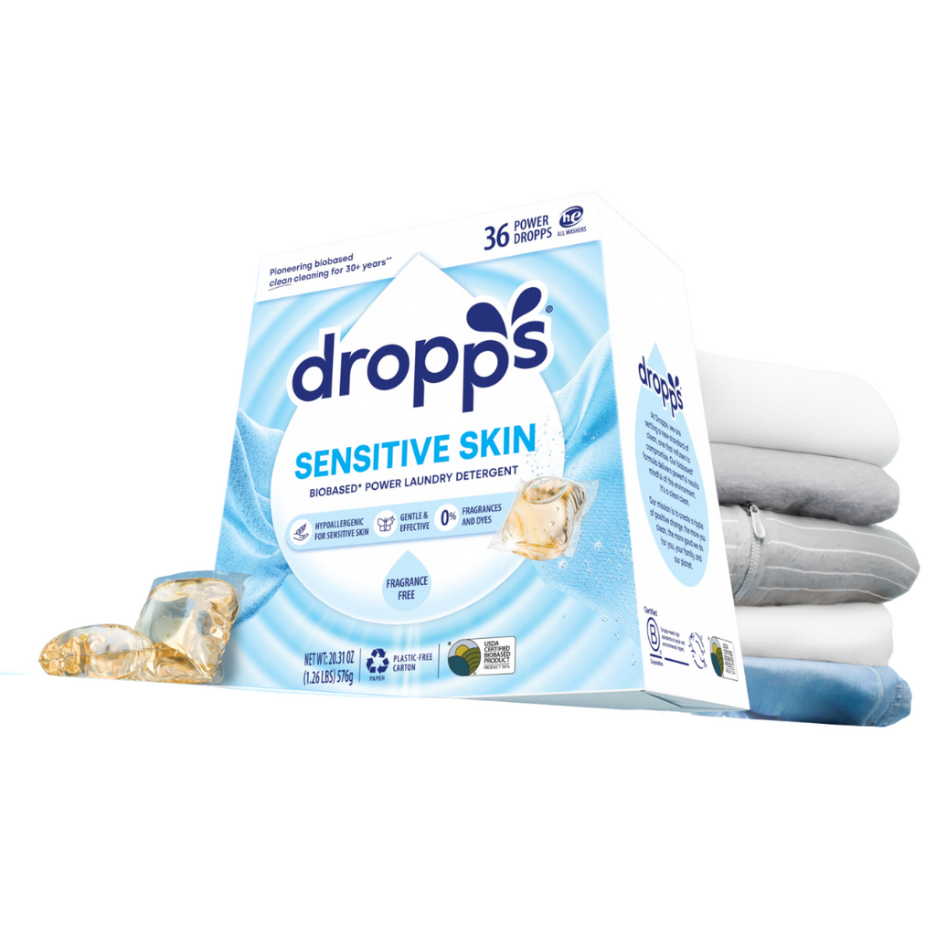 Sensitive Skin and Baby Laundry Detergent Pods | Dropps