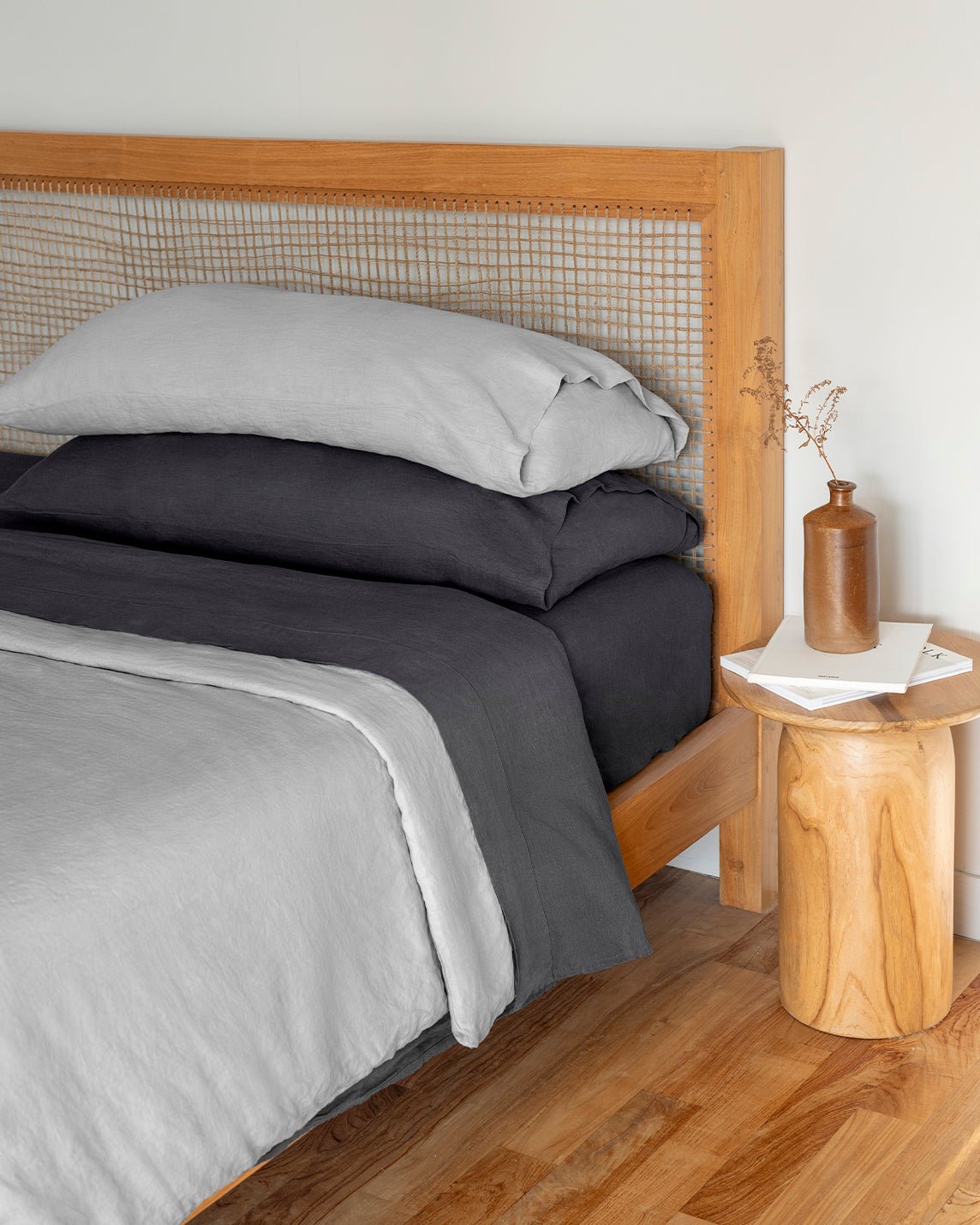 Stonewashed Linen Duvet Cover