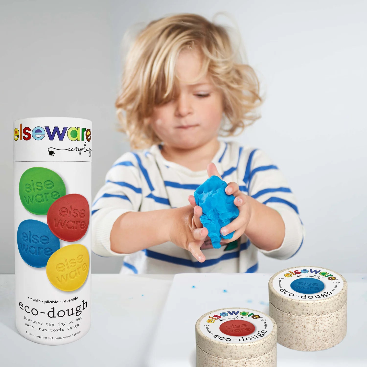 Eco-Dough (4 pk) - Eco-Friendly Play dough