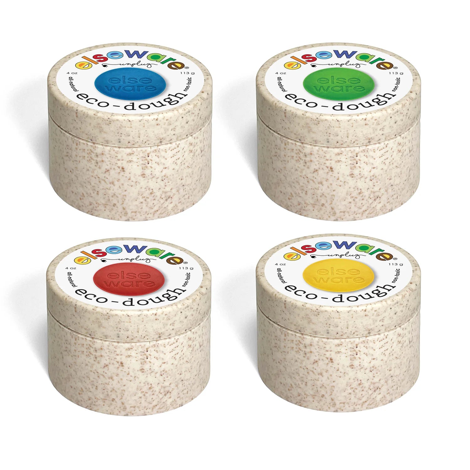 Eco-Dough (4 pk) - Eco-Friendly Play dough