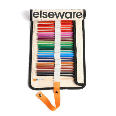 Watercolor Pencils - 36 Pencils in Canvas Wrap