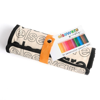 Watercolor Pencils - 36 Pencils in Canvas Wrap