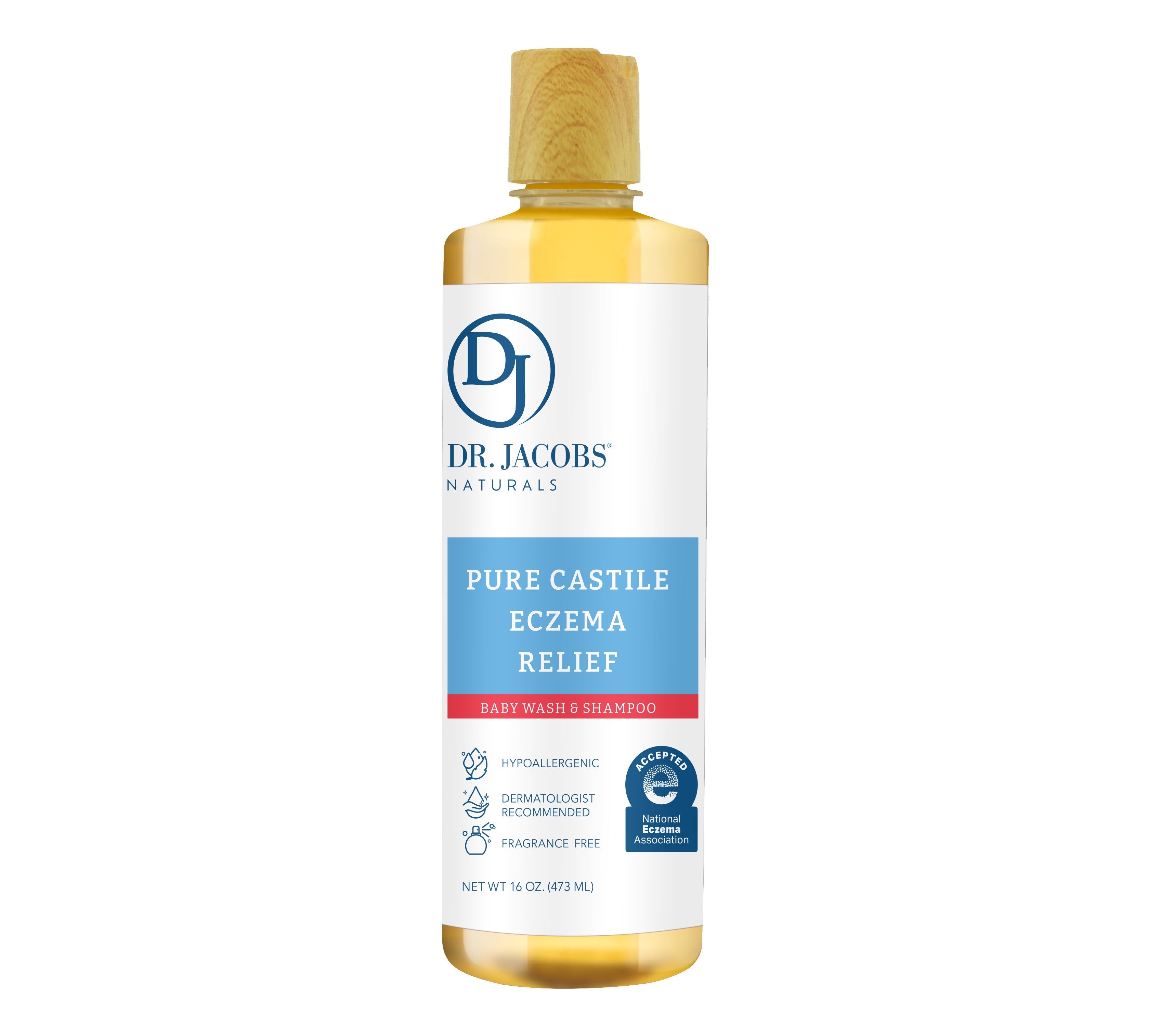 Dr. Jacobs Naturals Unscented Castile Soap for Baby & Eczema