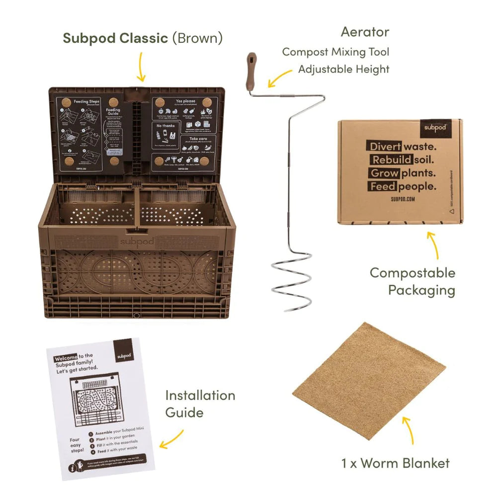Subpod Essentials Bundle - Subpod Compost System