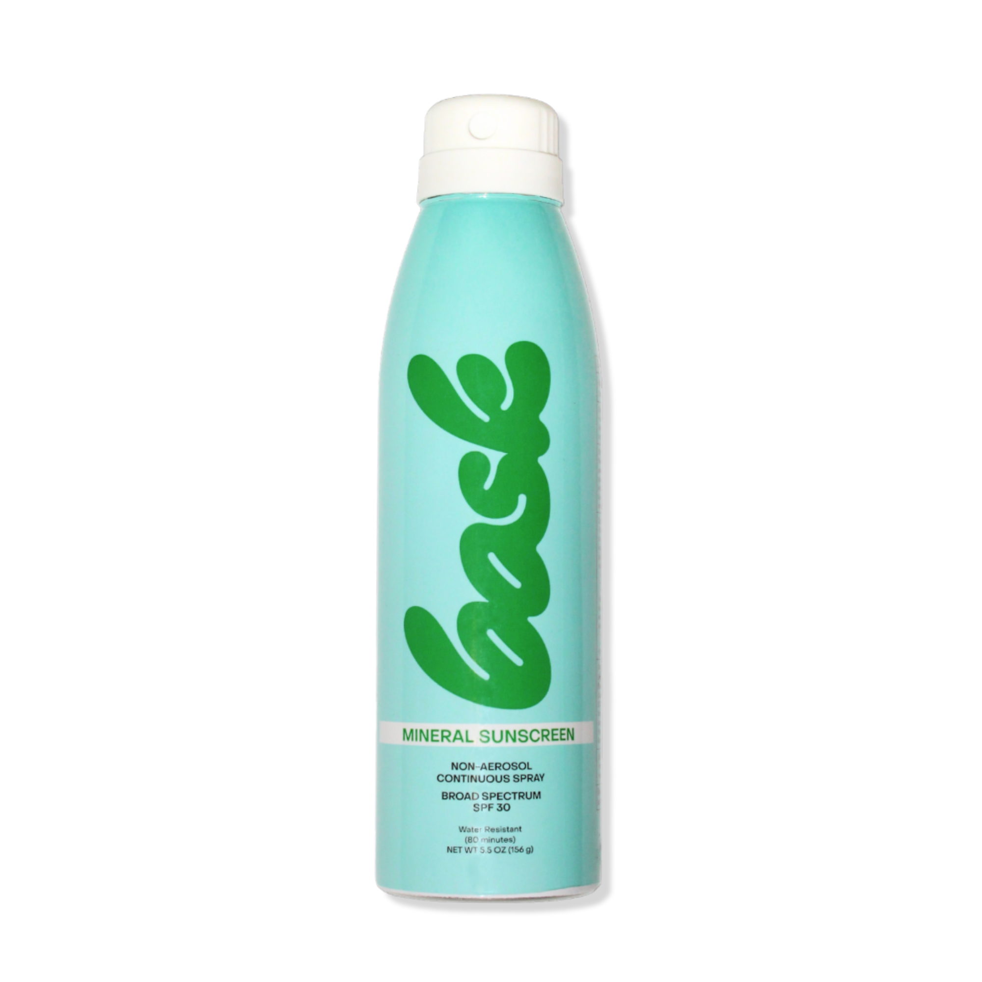 Bask Suncare SPF 30 Mineral Fragrance-Free Non-Aerosol Spray