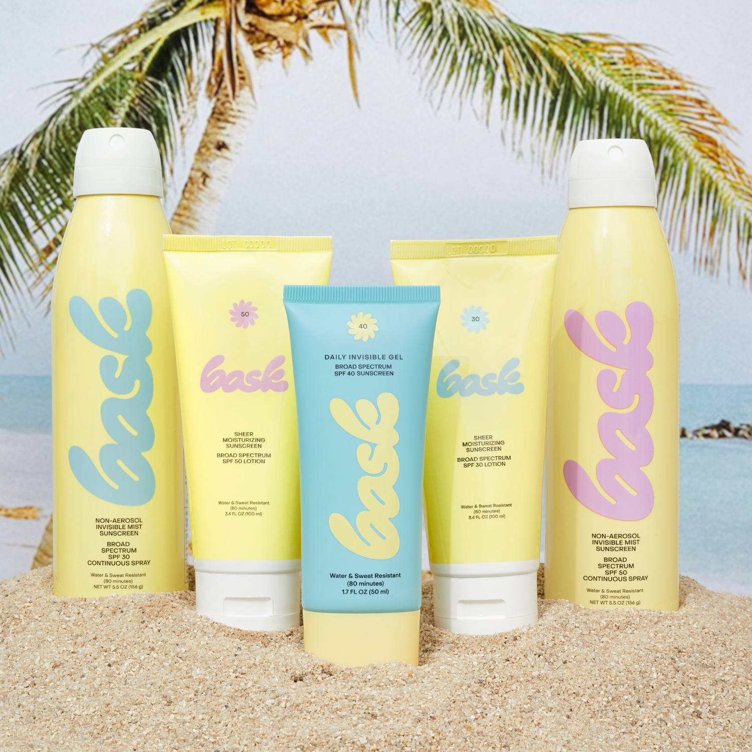 Bask Suncare The Fab Five - Complete Sun Care Bundle
