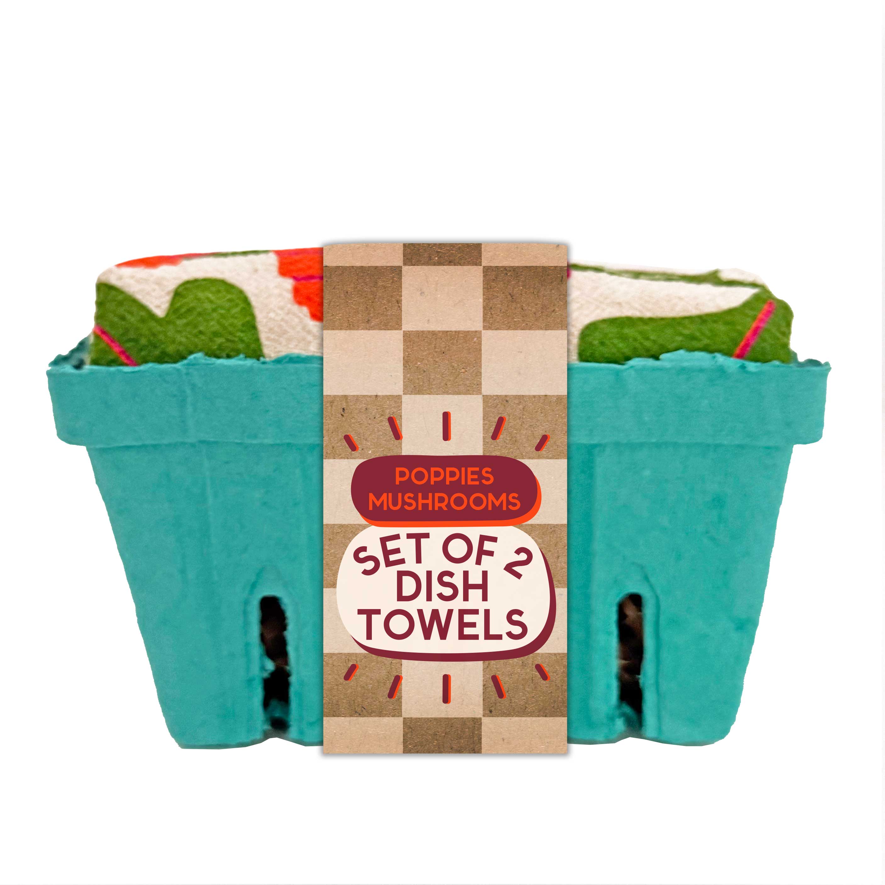 Field Day Organic Cotton Dish Towel Set - 2 Pack