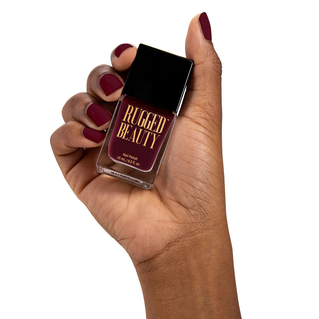 Flexibility (Deep Wine Nail Polish)