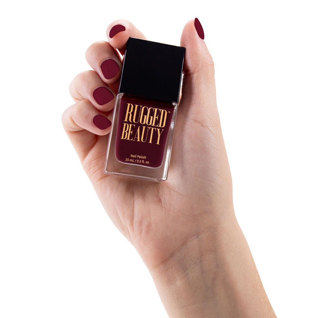 Flexibility (Deep Wine Nail Polish)