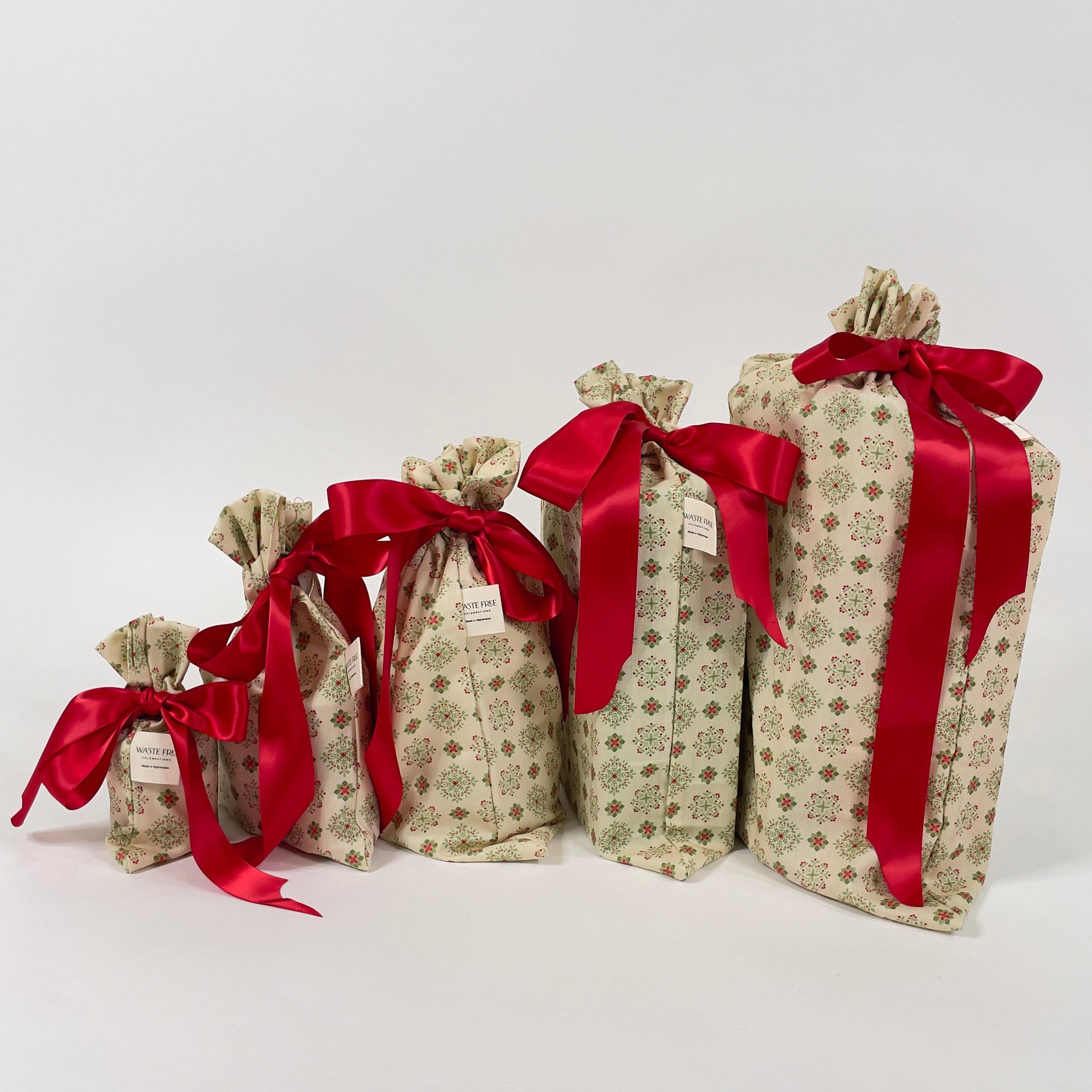 Folk Blomsterkunst (Reusable Gift Bag Set)