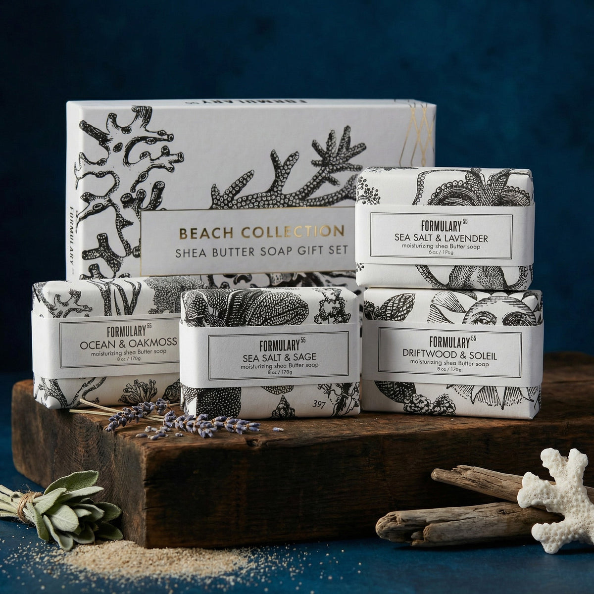 Beach Collection - Shea Butter Soap Gift Set