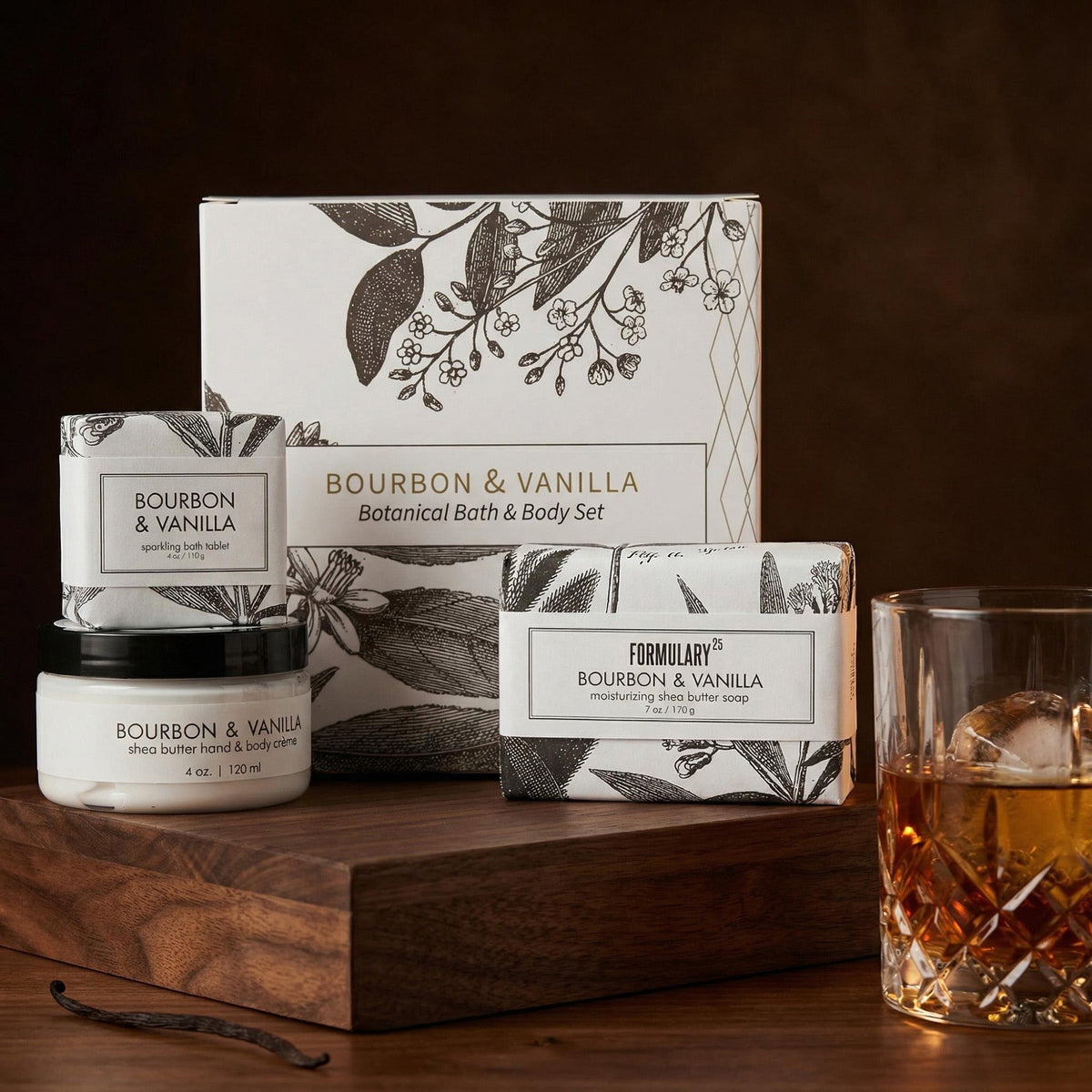 Bourbon & Vanilla - Complete Fragrance Gift Set