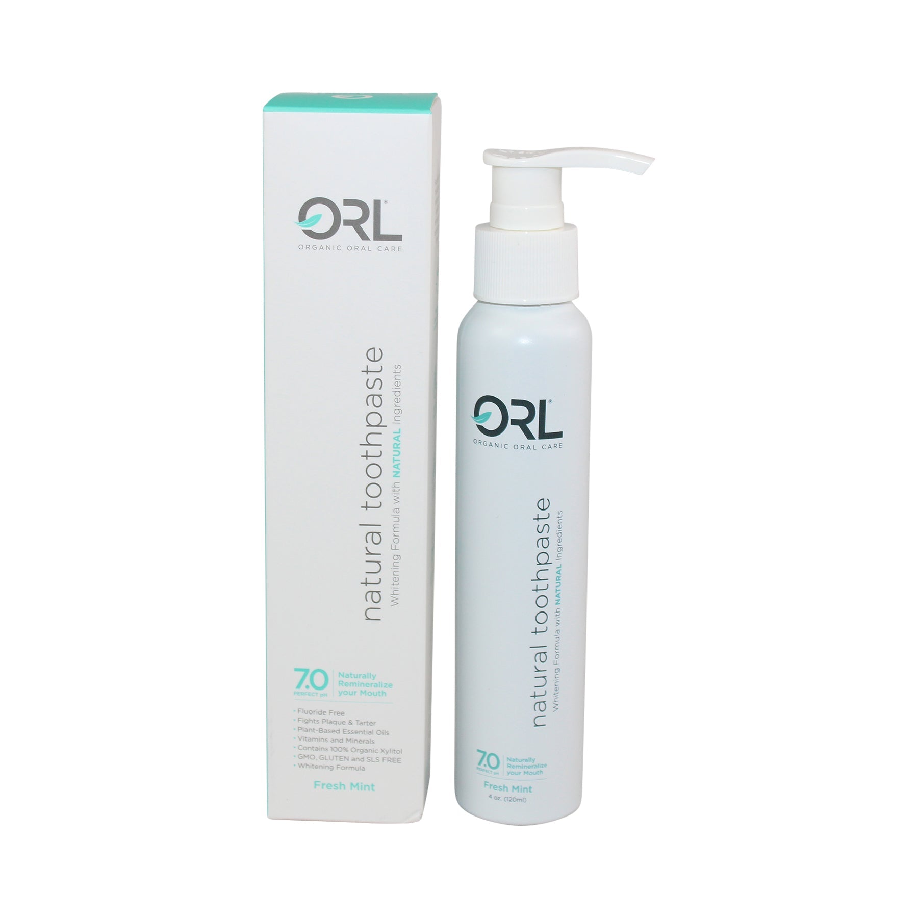 ORL Natural Fluoride-Free Toothpaste with Hydroxyapatite