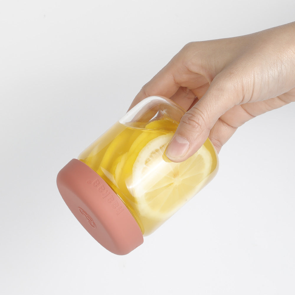 Haakaa Sealed Glass Storage Jar Set - 4 x 7 oz Glass Jars