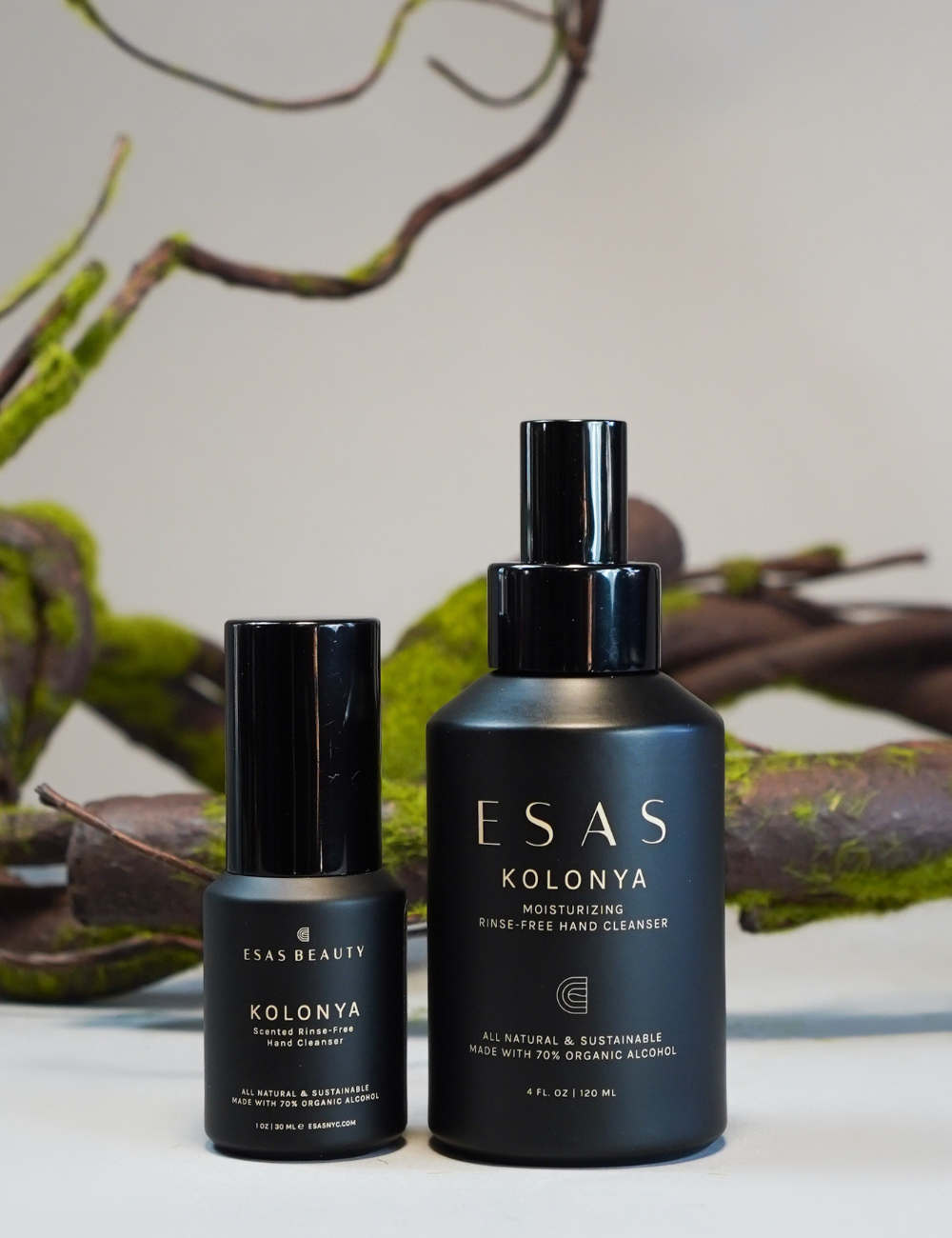Sea Salt & Sage Kolonya Hand Cleanser Duo