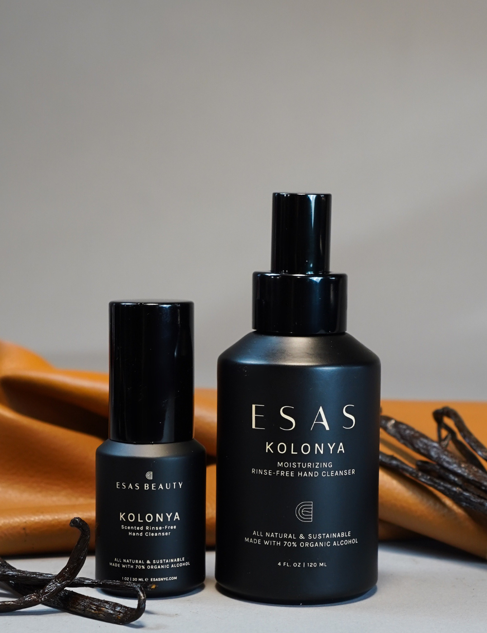 Sweet Cream & Vanilla Kolonya Hand Cleanser Duo