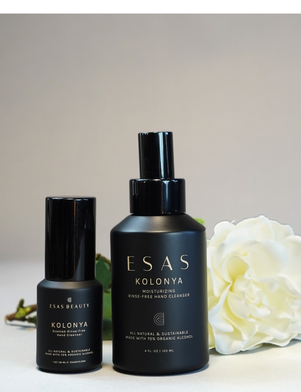 Gardenia & Lily Kolonya Hand Cleanser Duo