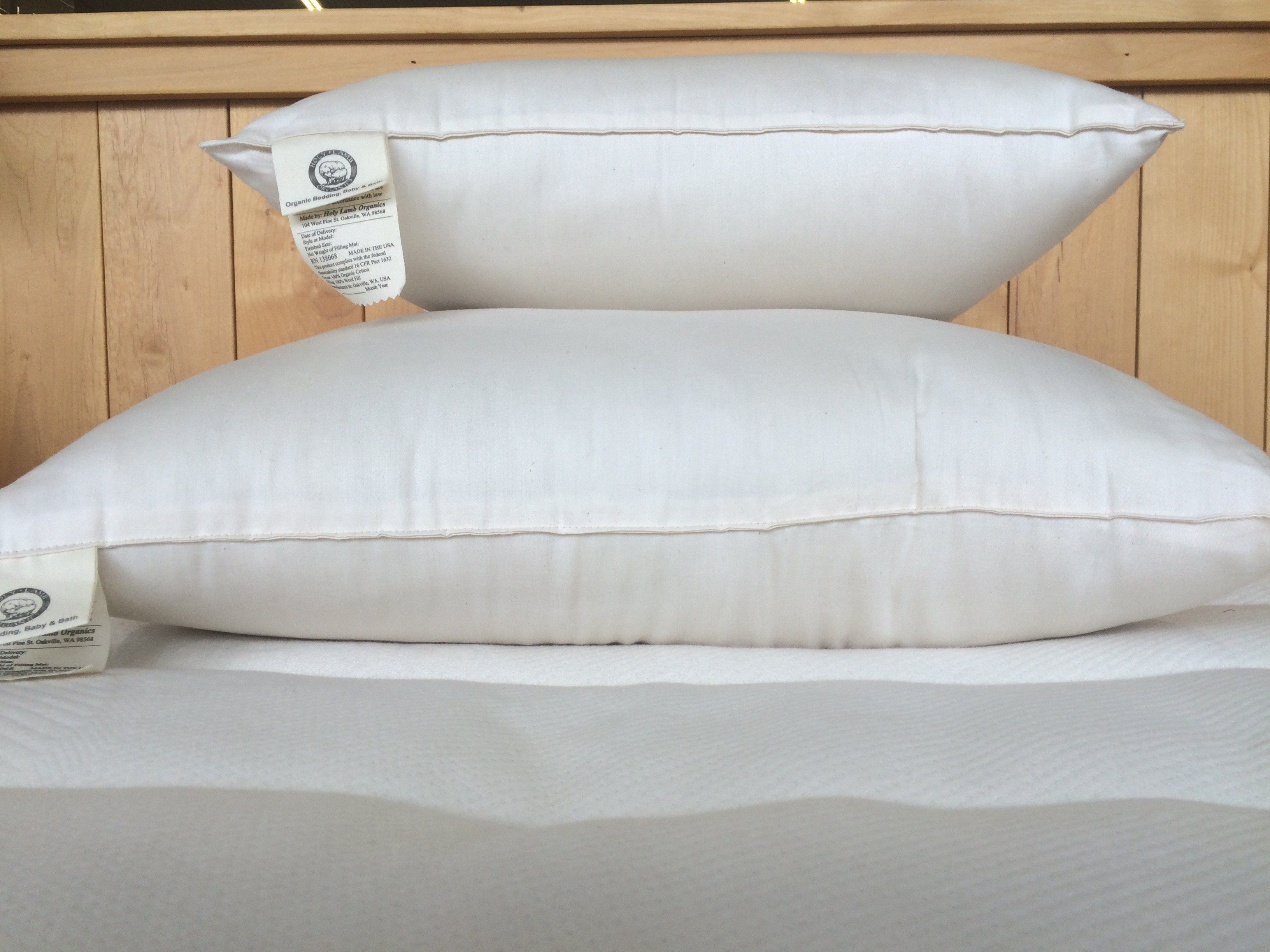 Natural Wool Throw Pillows