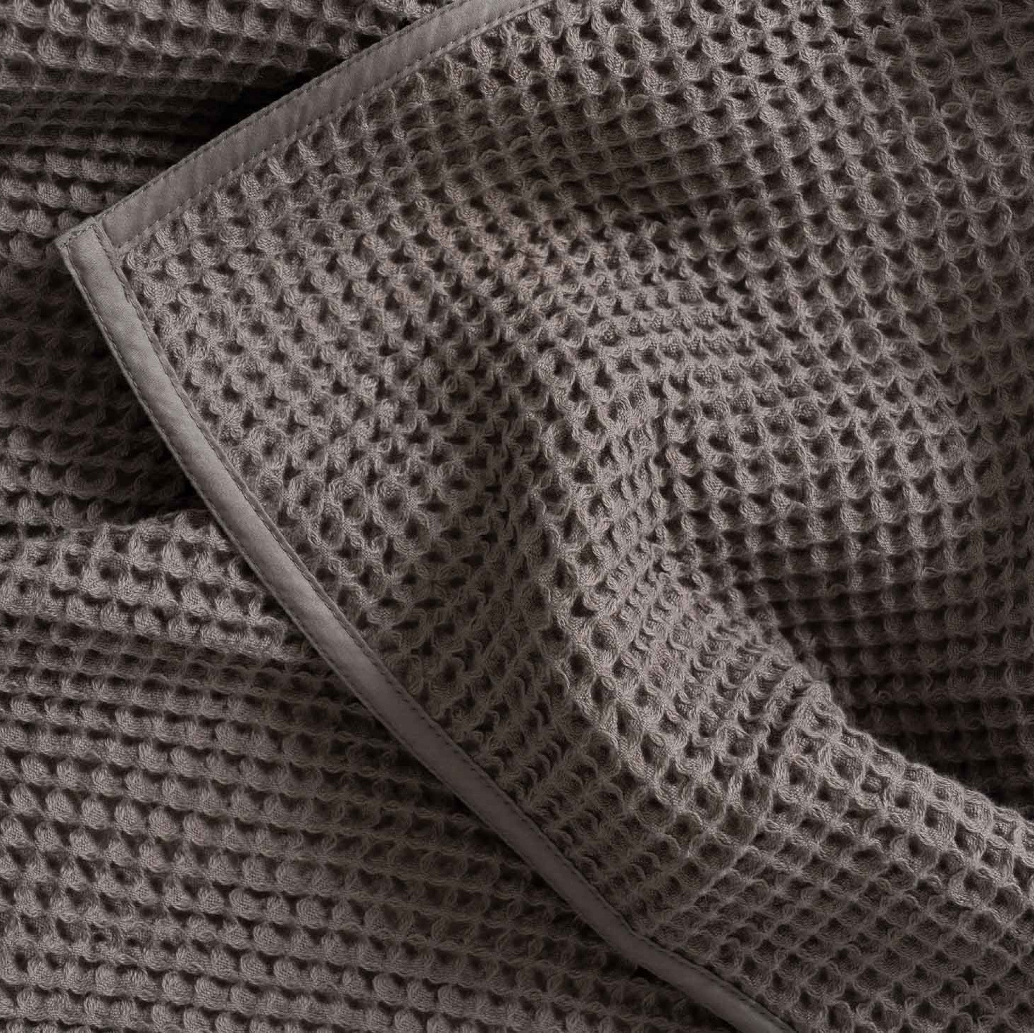 Organic Waffle Throw Blanket