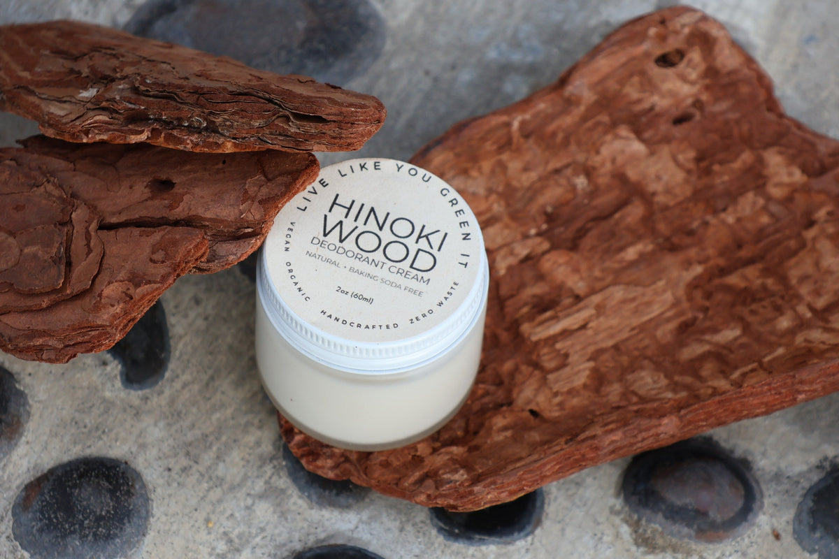 Whole Body Deodorant for Women & Men - Hinoki Wood