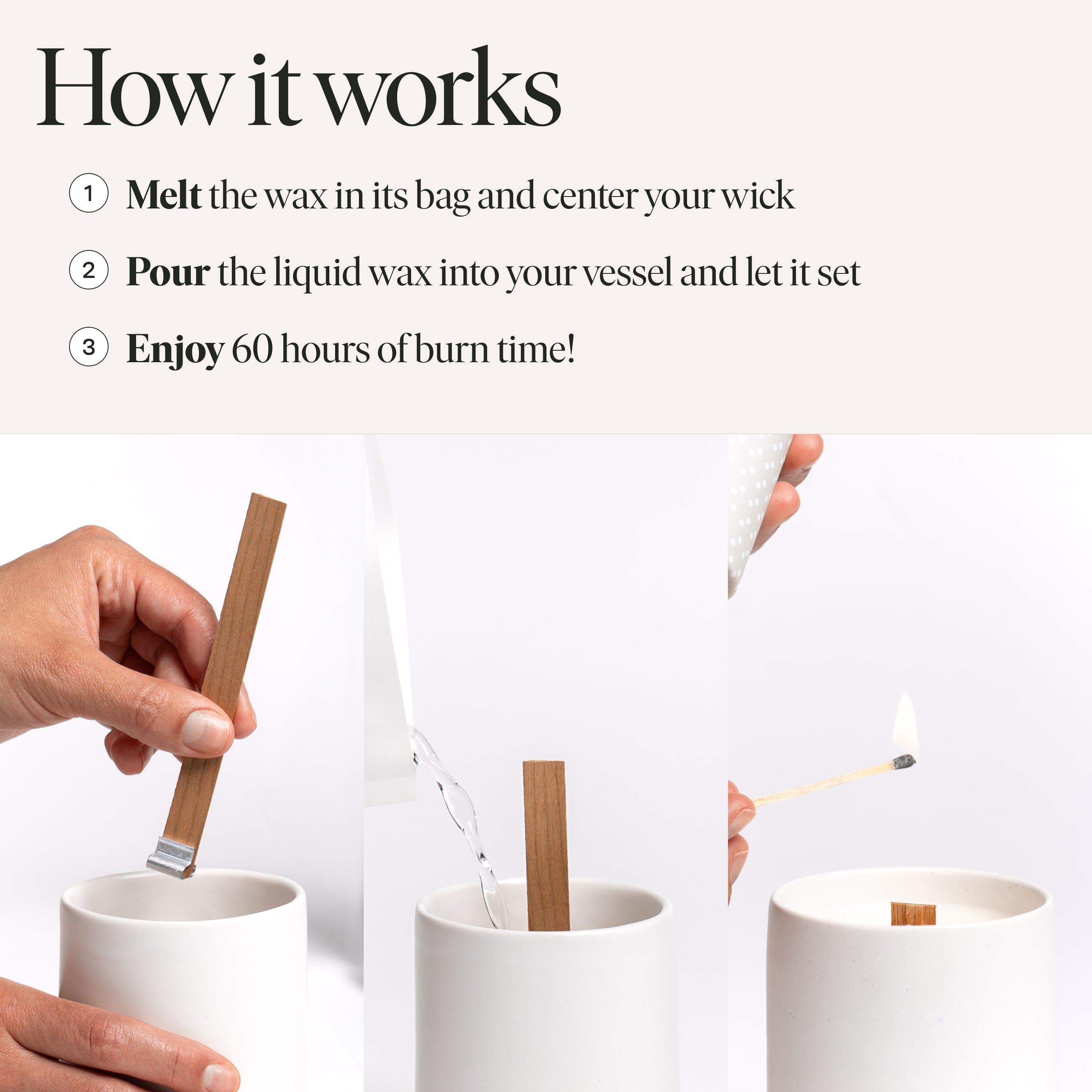 Candle Refill Starter Set