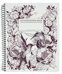 XL Ruled Spiral Decomposition Notebook