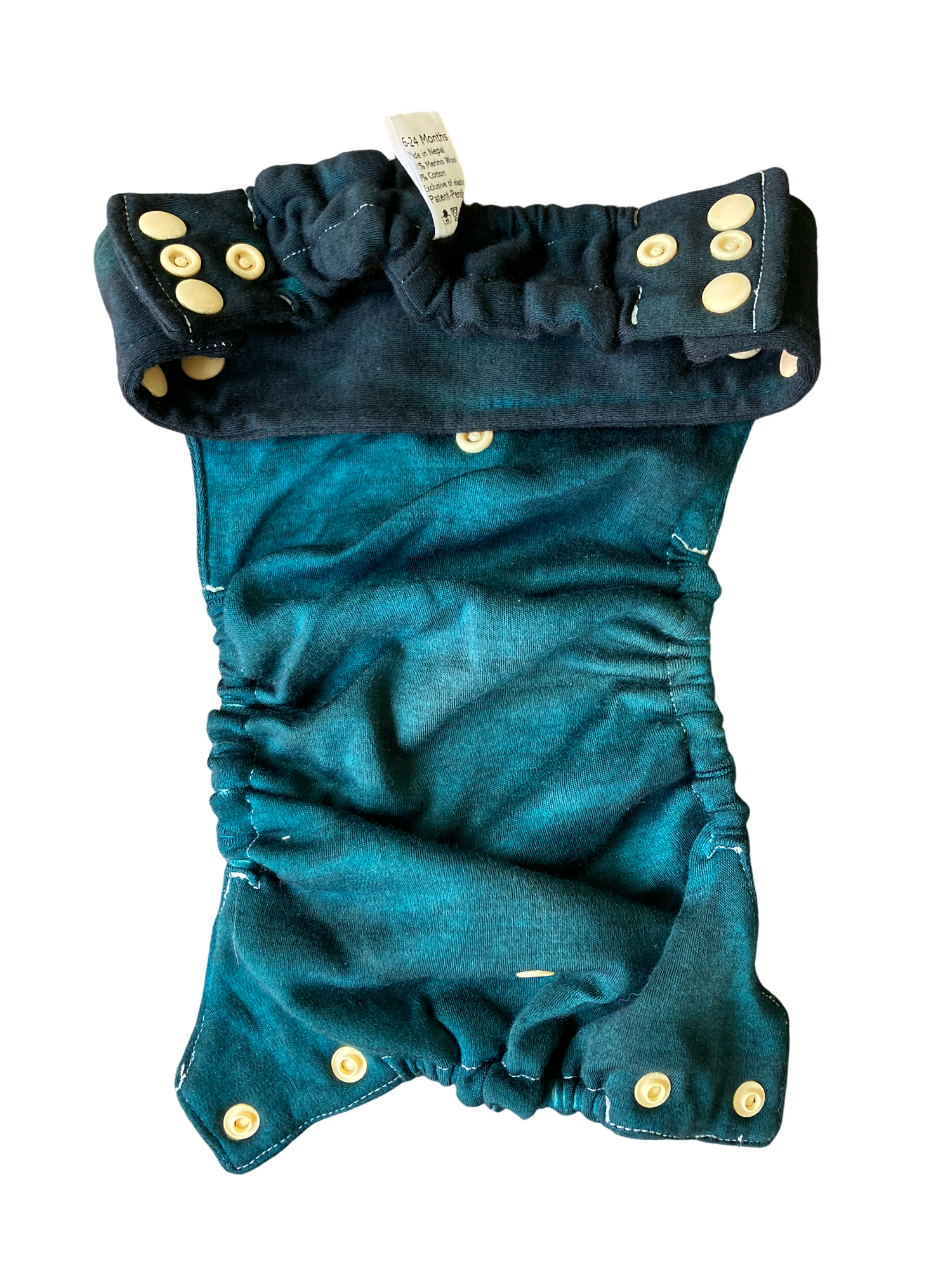 Merino Wool Reusable Diaper Cover & Adjustable Belt