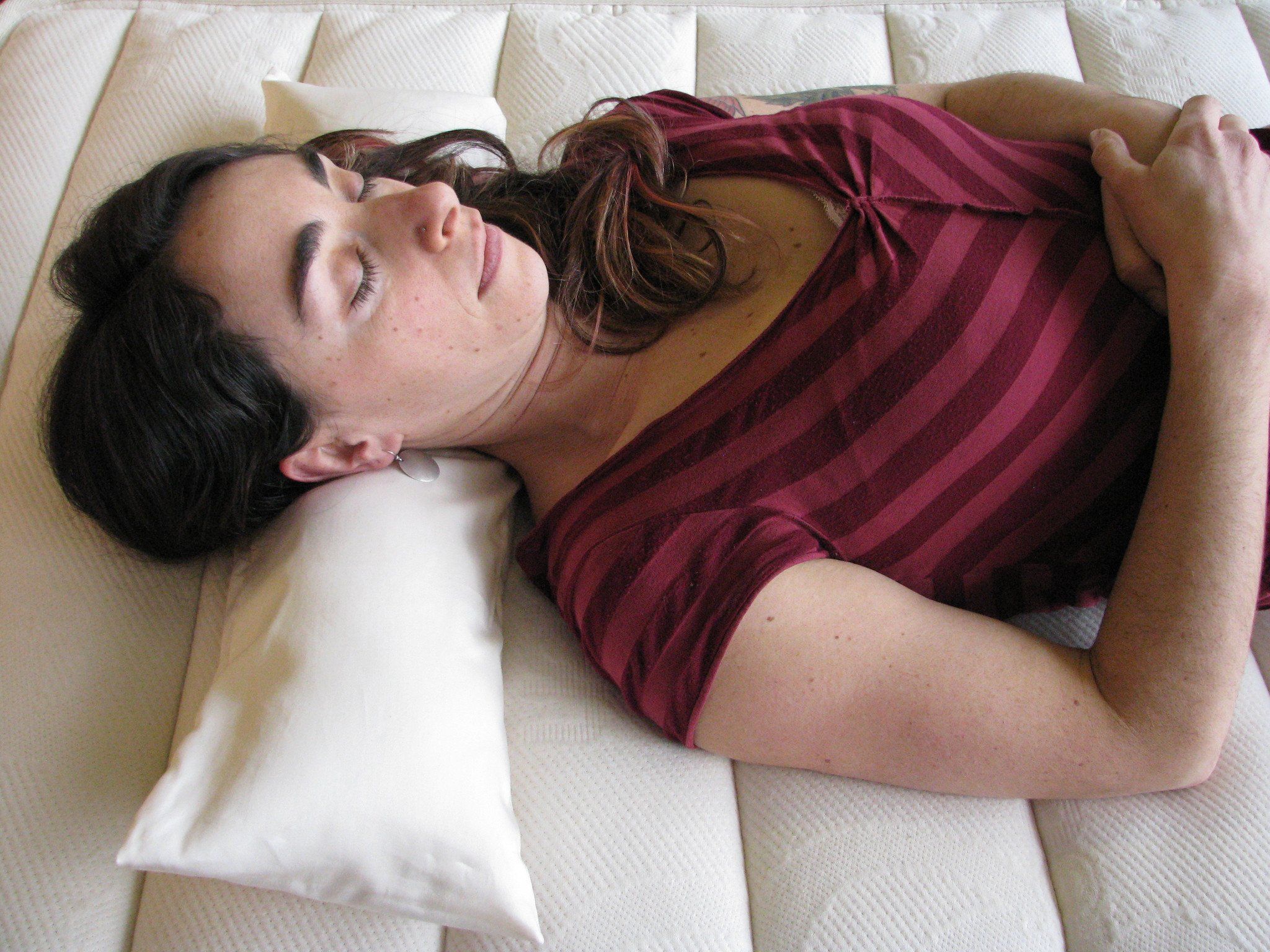 Natural Wool Neck Roll