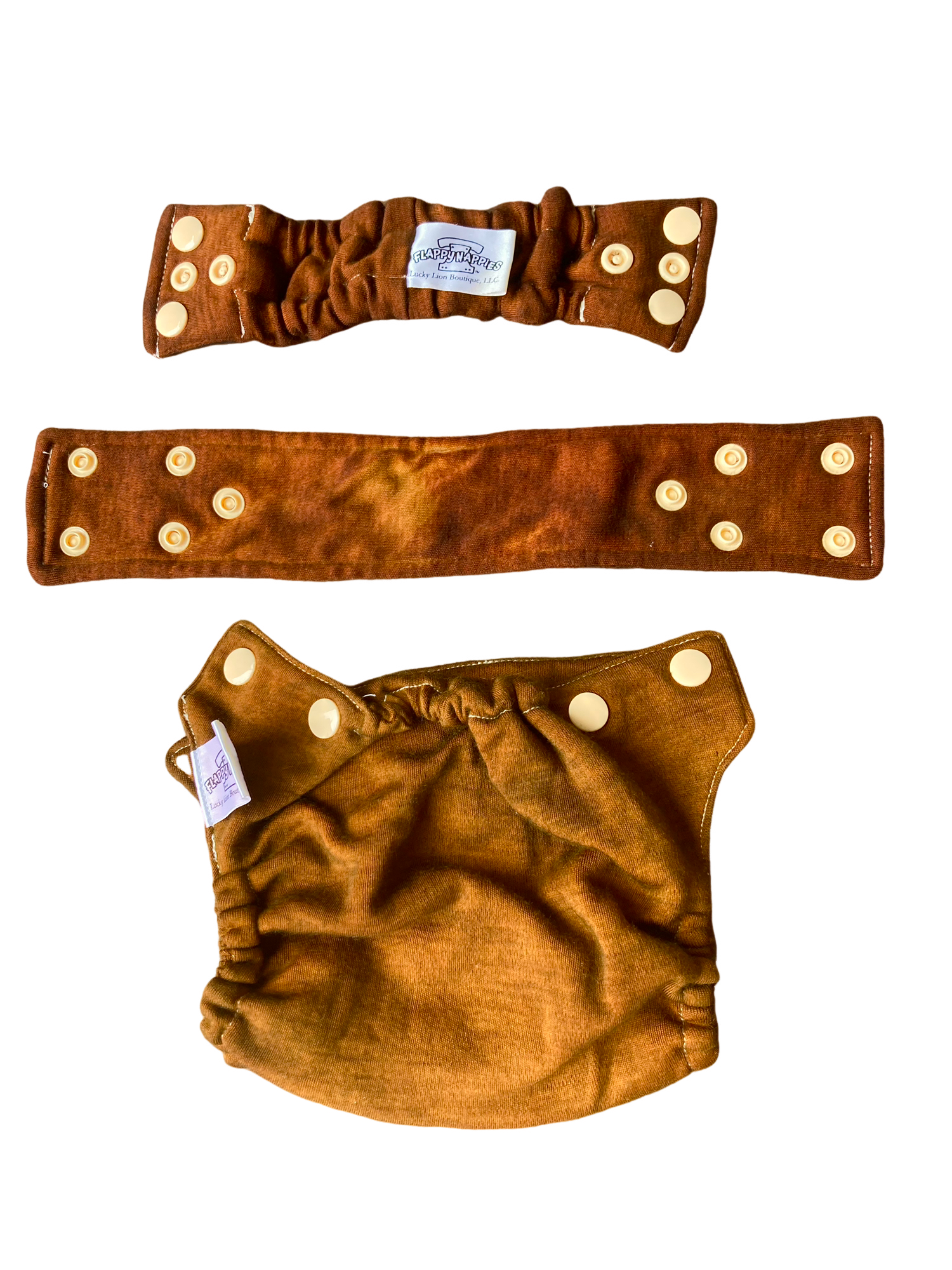 Merino Wool All-In-Two Diaper Cover and Belt