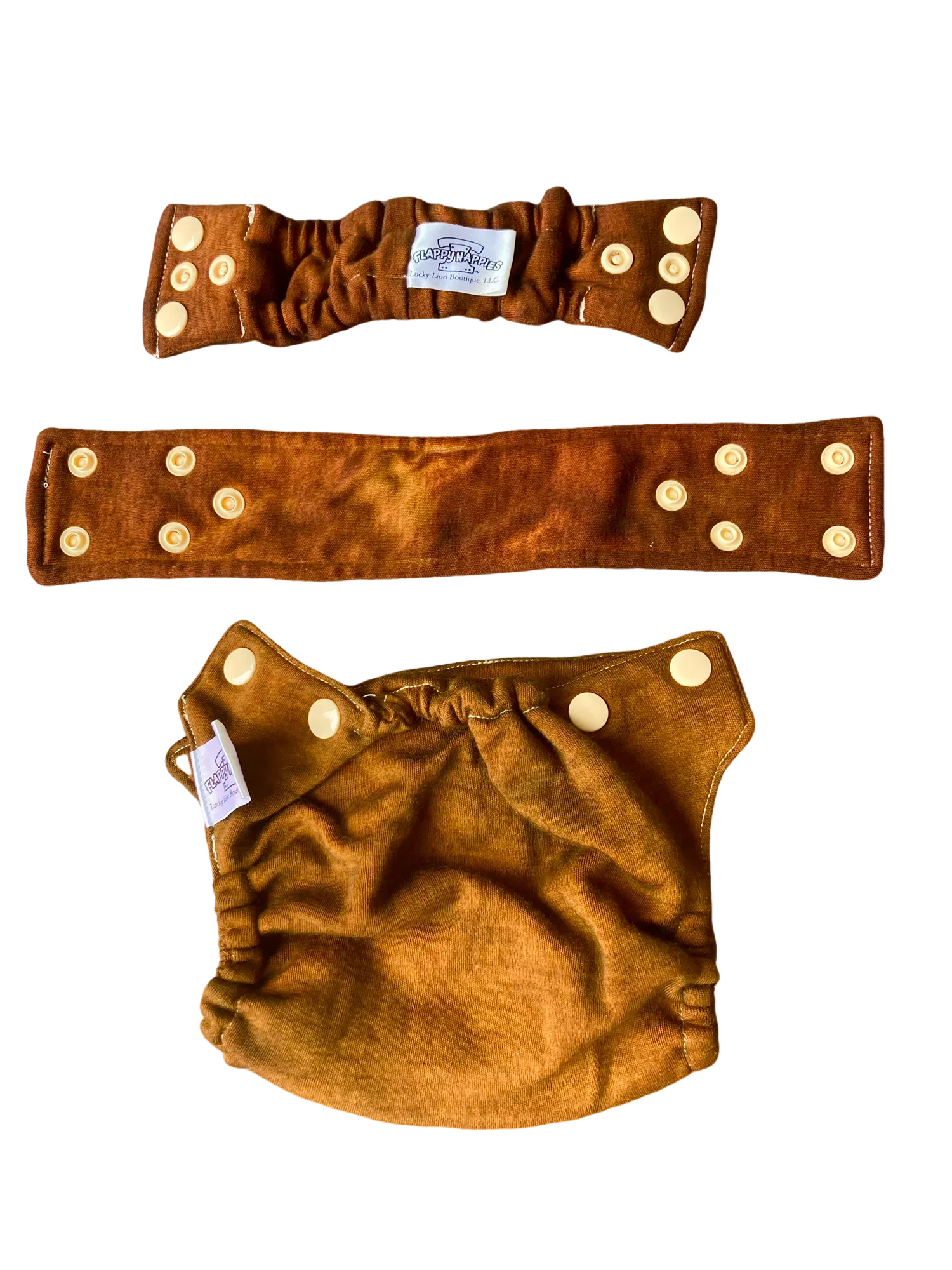 Merino Wool All-In-Two Diaper Cover and Belt