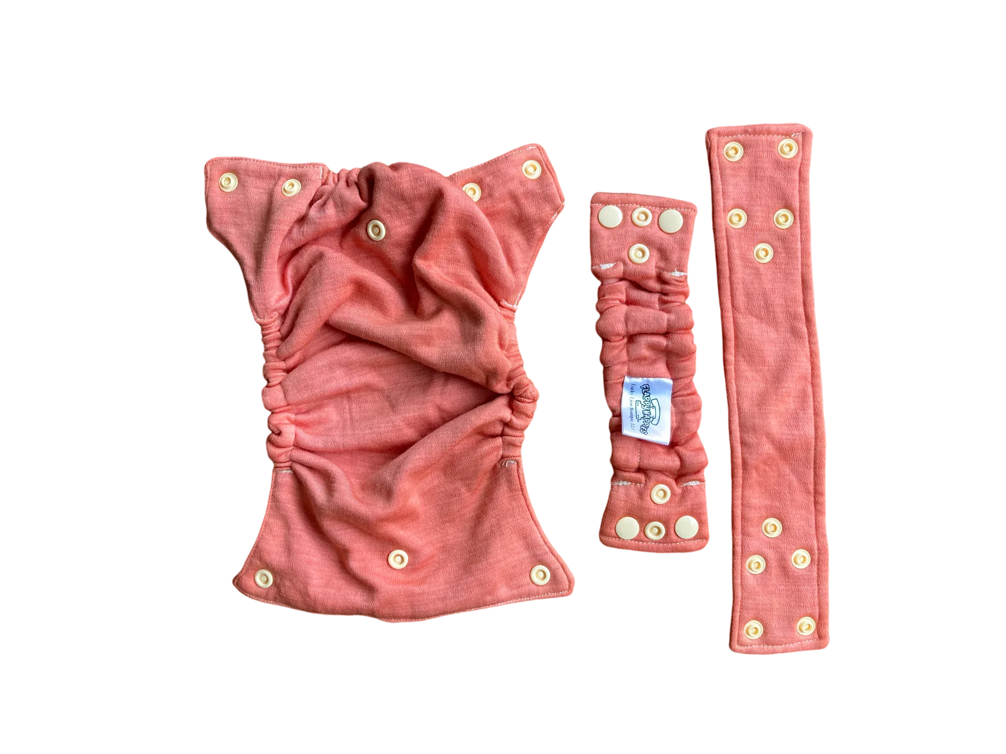 Merino Wool All-In-Two Diaper Cover and Belt