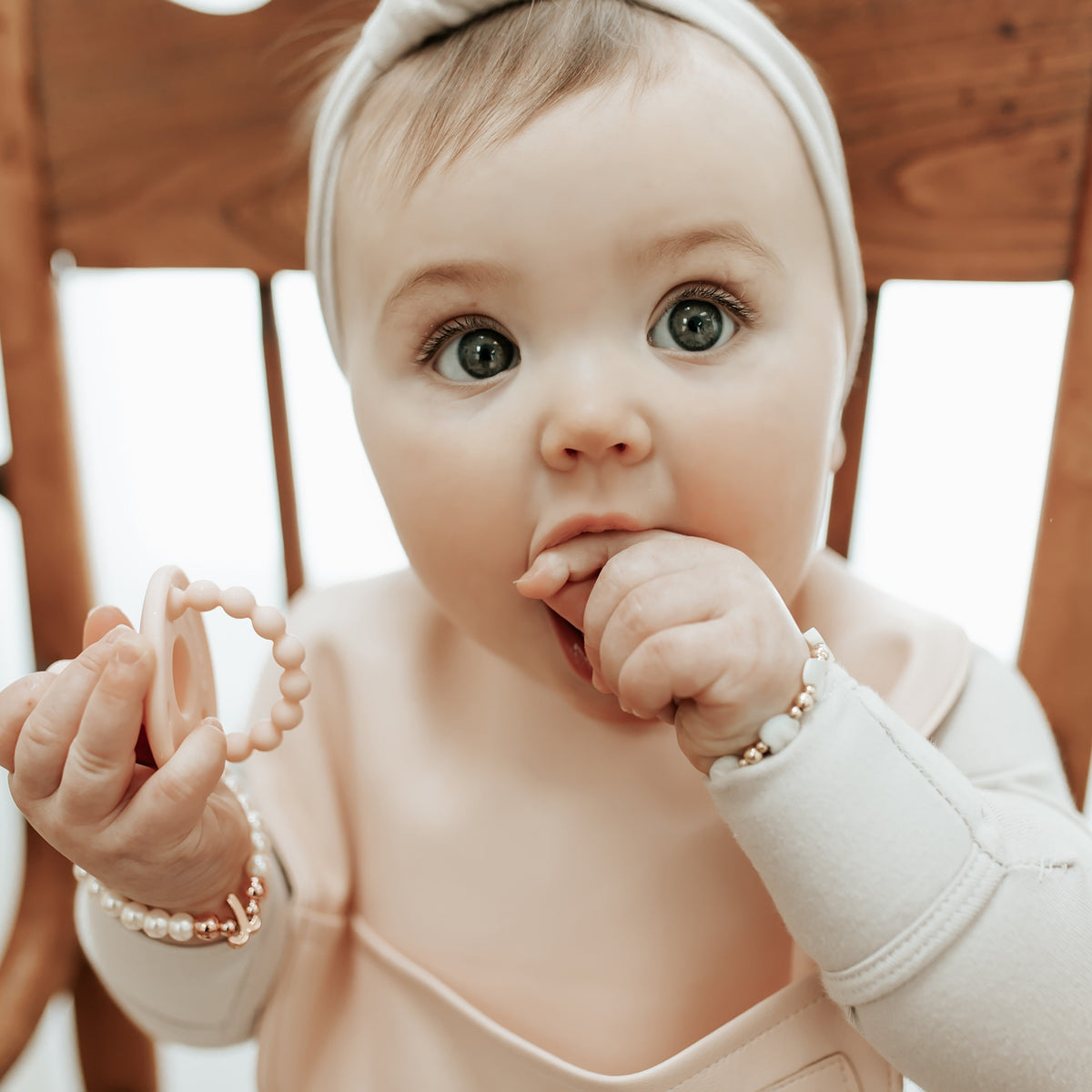 Classic Vegan Leather Baby Bib Set