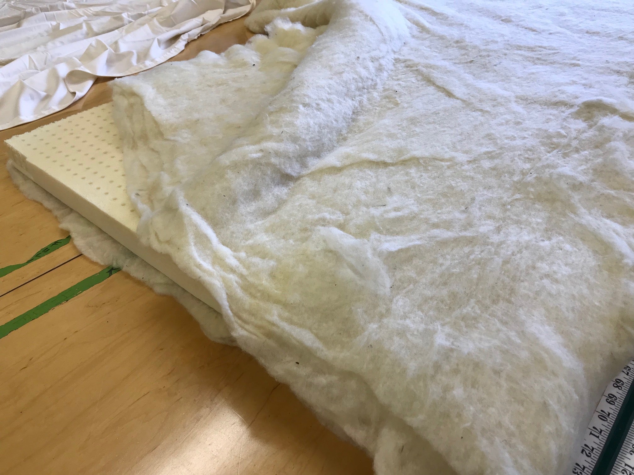 Natural Wool & Latex Mattress Topper