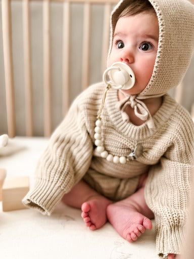 Beaded Pacifier Clip