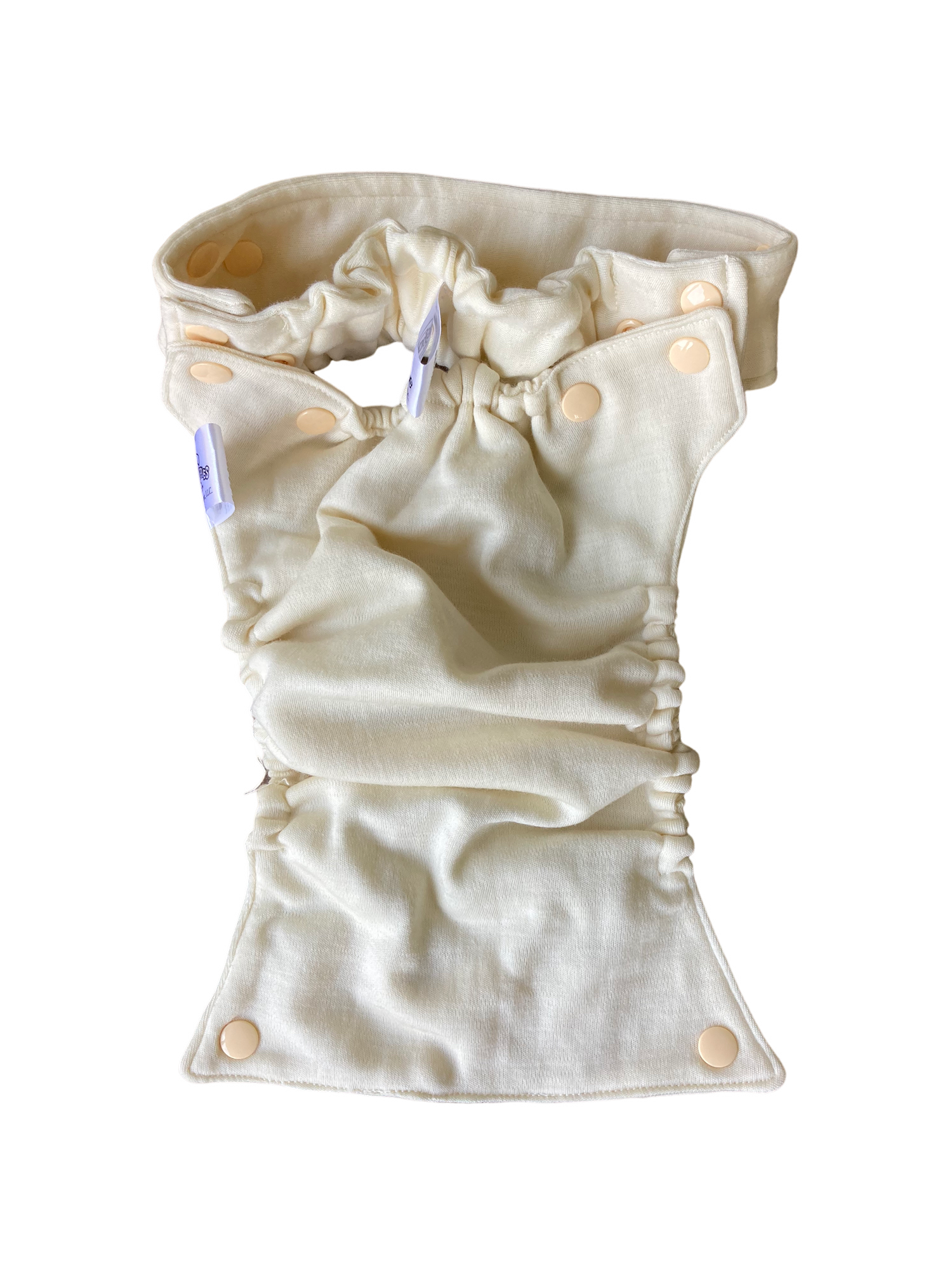 Merino Wool Reusable Diaper Cover & Adjustable Belt