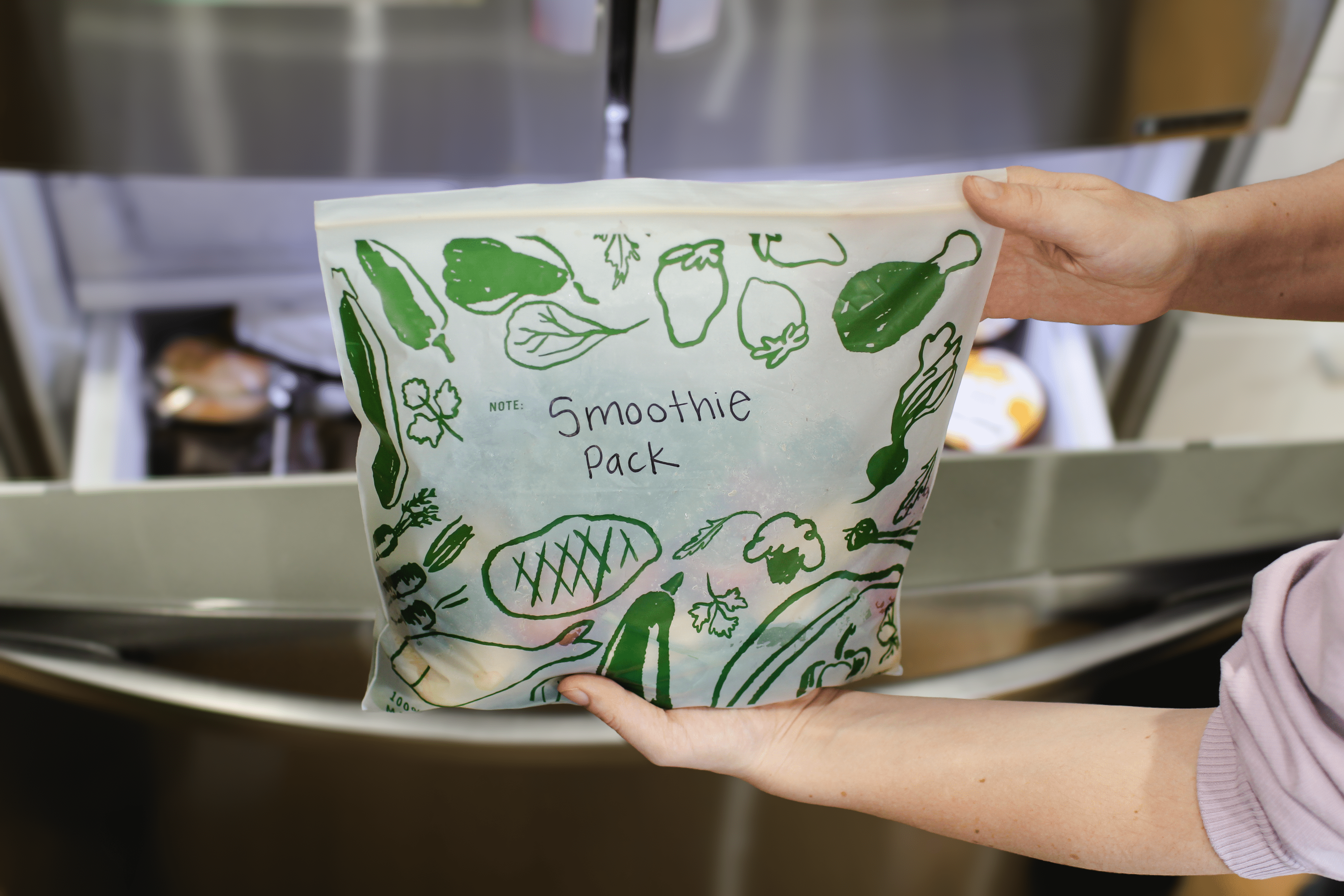 Ziptop Compostable Freezer-Safe Gallon Storage Bags