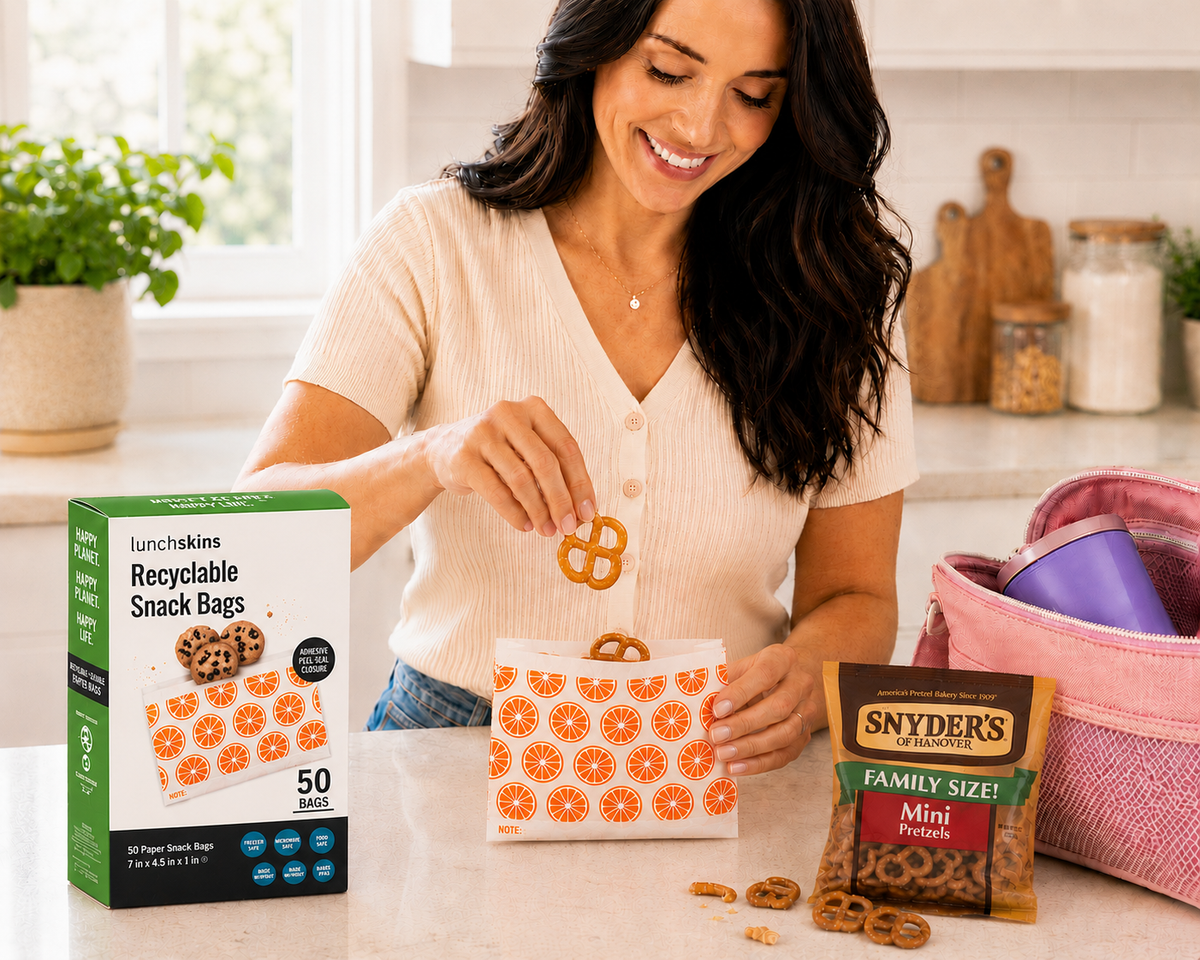 Recyclable Paper Snack Bags