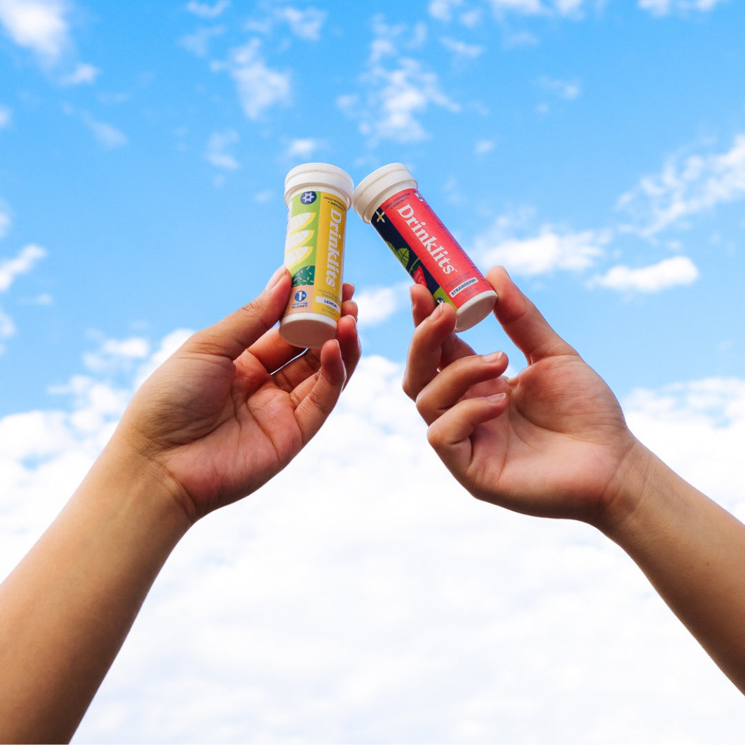 Strawberry & Lemon Daily Immune Support Tablets (4) Tube Bundle